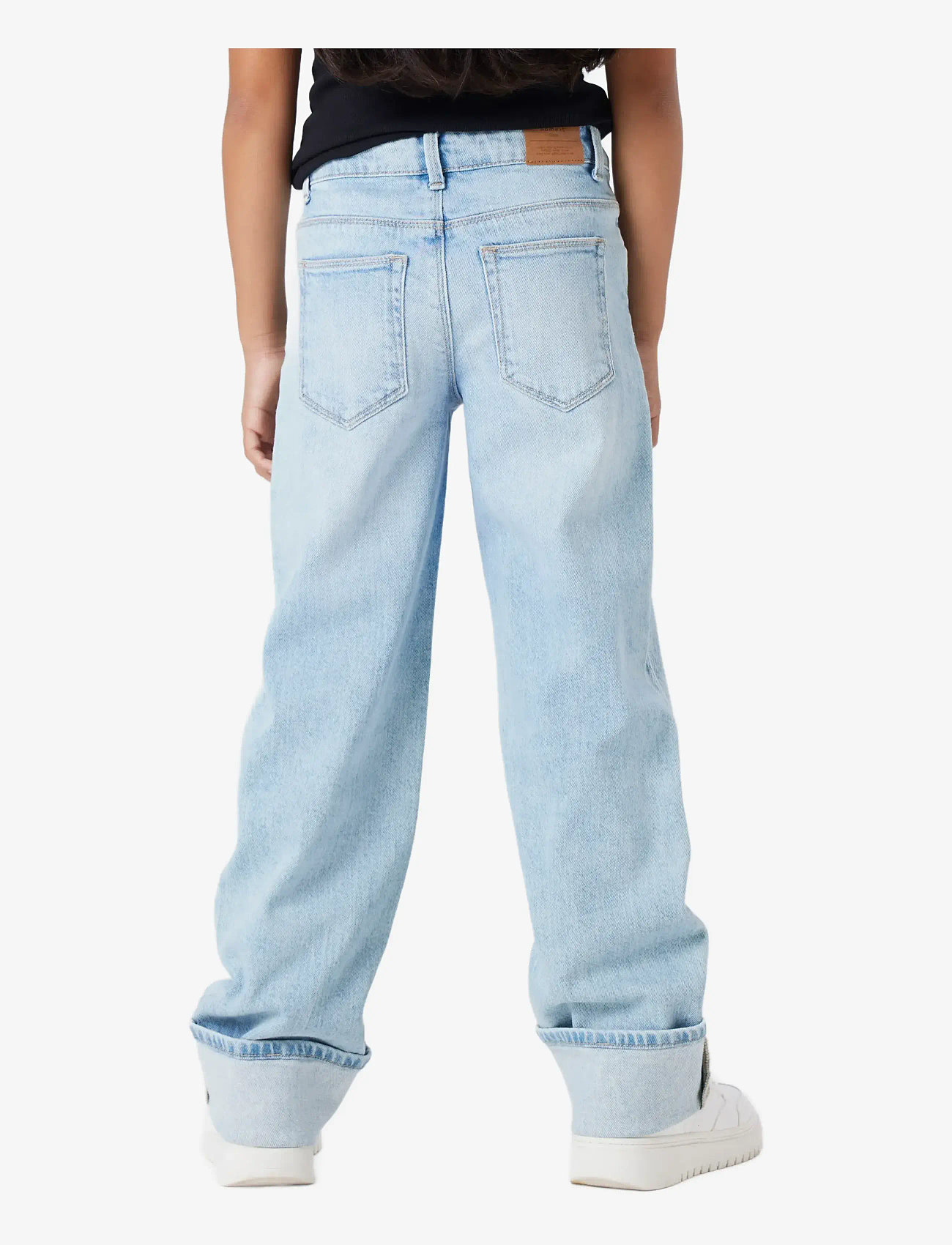 name it - NKFROSE STRAIGHT FOLD JEANS 4224-AZ NOOS - regular jeans - light blue denim - 3