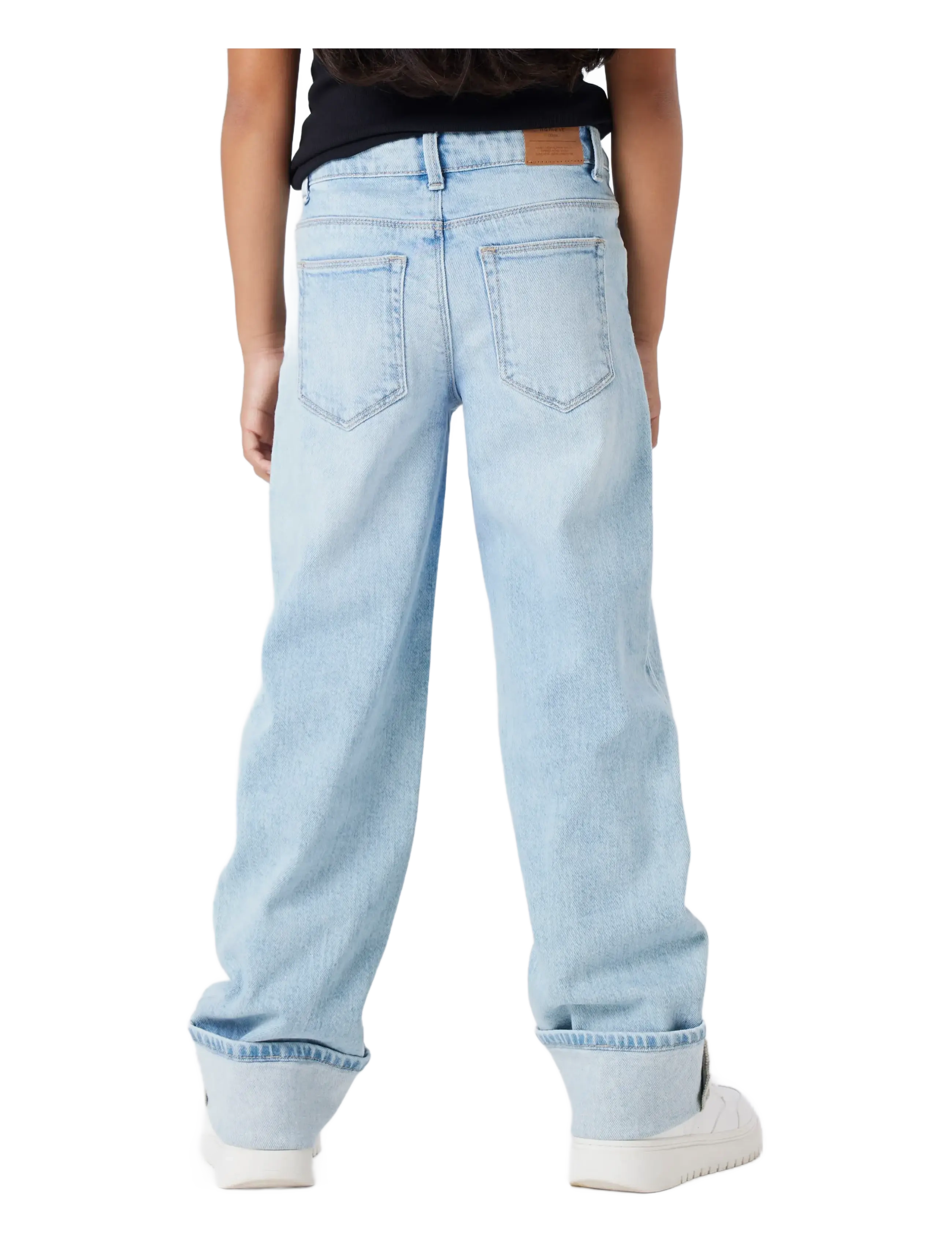 name it - NKFROSE STRAIGHT FOLD JEANS 4224-AZ NOOS - regular jeans - light blue denim - 3