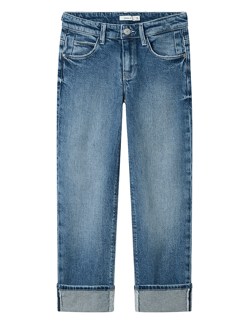 name it - NKFROSE STRAIGHT FOLD JEANS 4224-AZ NOOS - regular jeans - medium blue denim - 1