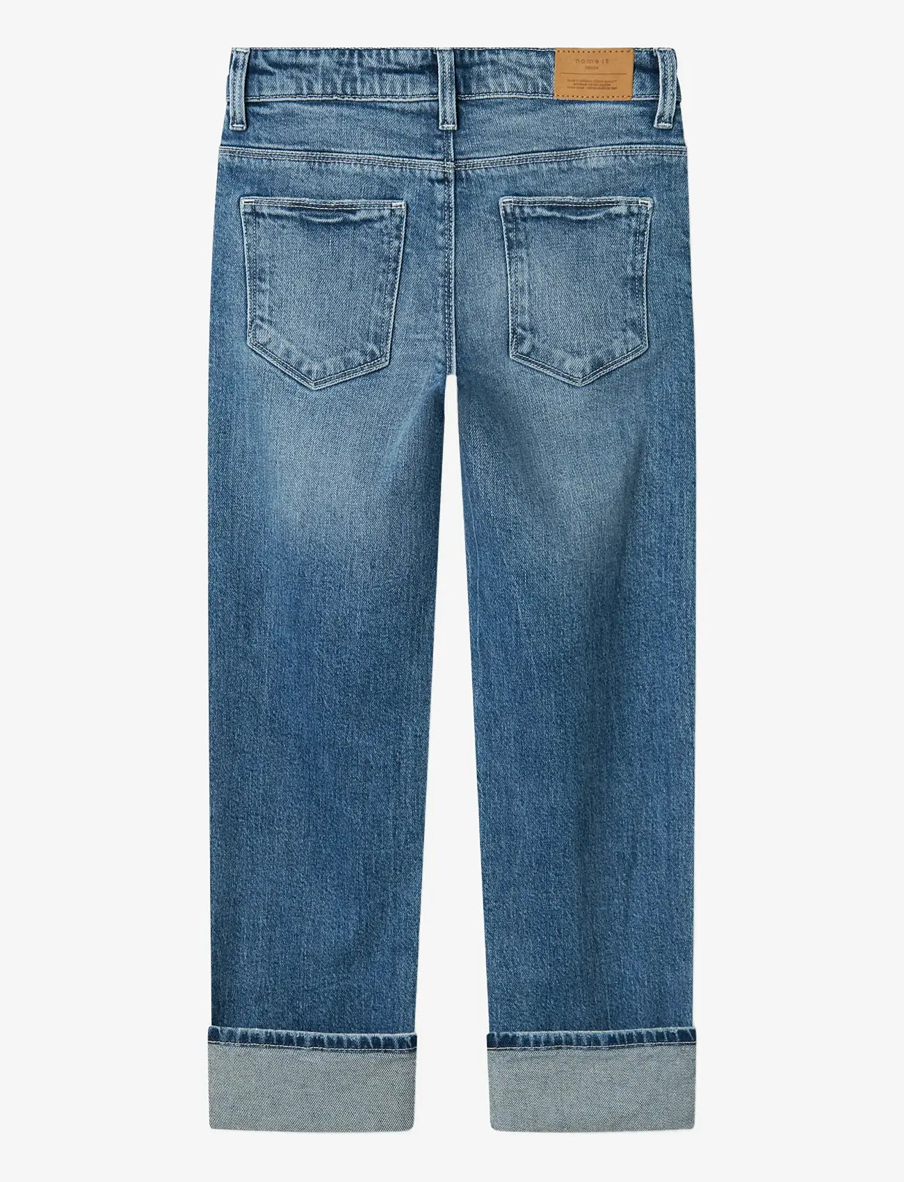 name it - NKFROSE STRAIGHT FOLD JEANS 4224-AZ NOOS - regular jeans - medium blue denim - 2
