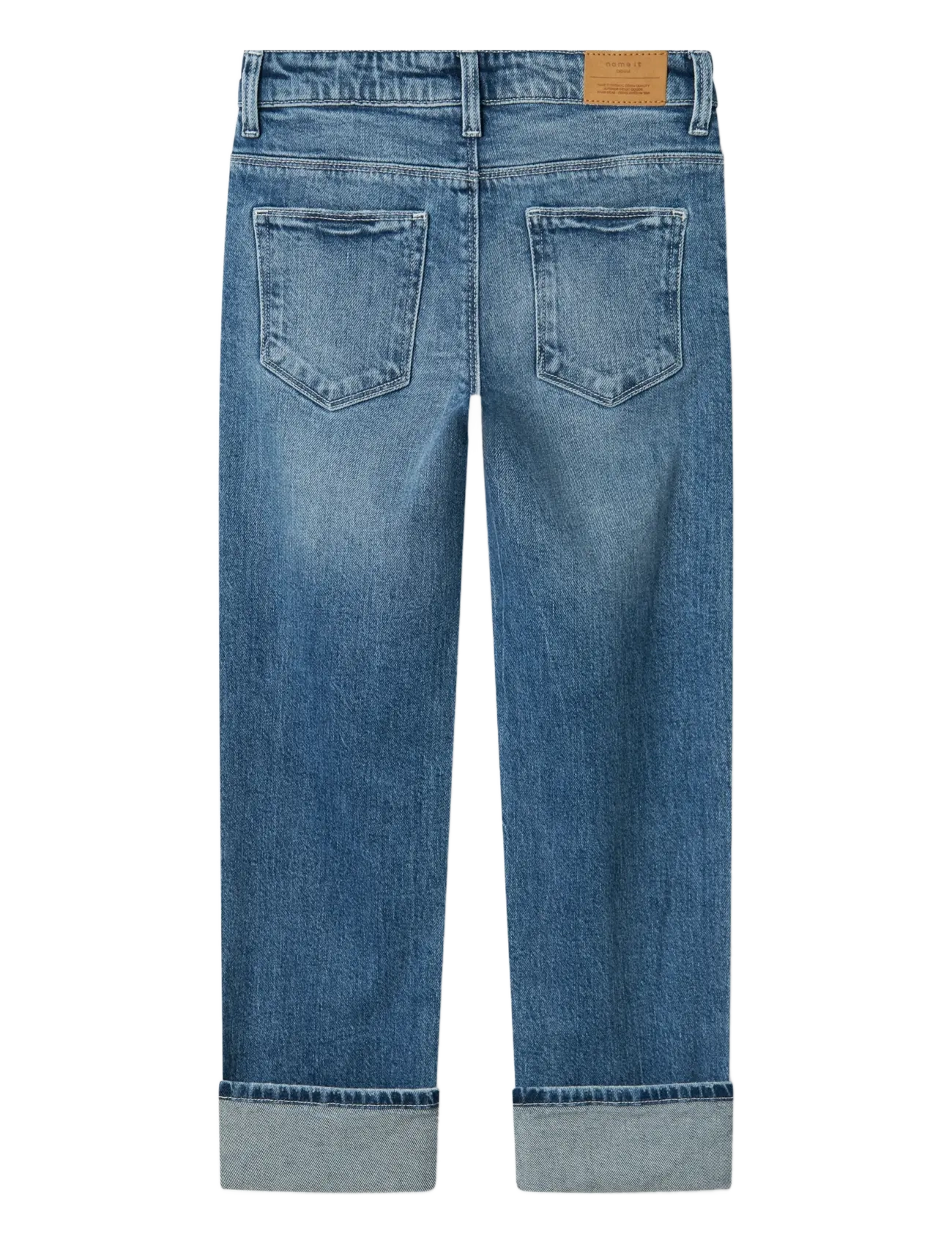 name it - NKFROSE STRAIGHT FOLD JEANS 4224-AZ NOOS - regular jeans - medium blue denim - 2