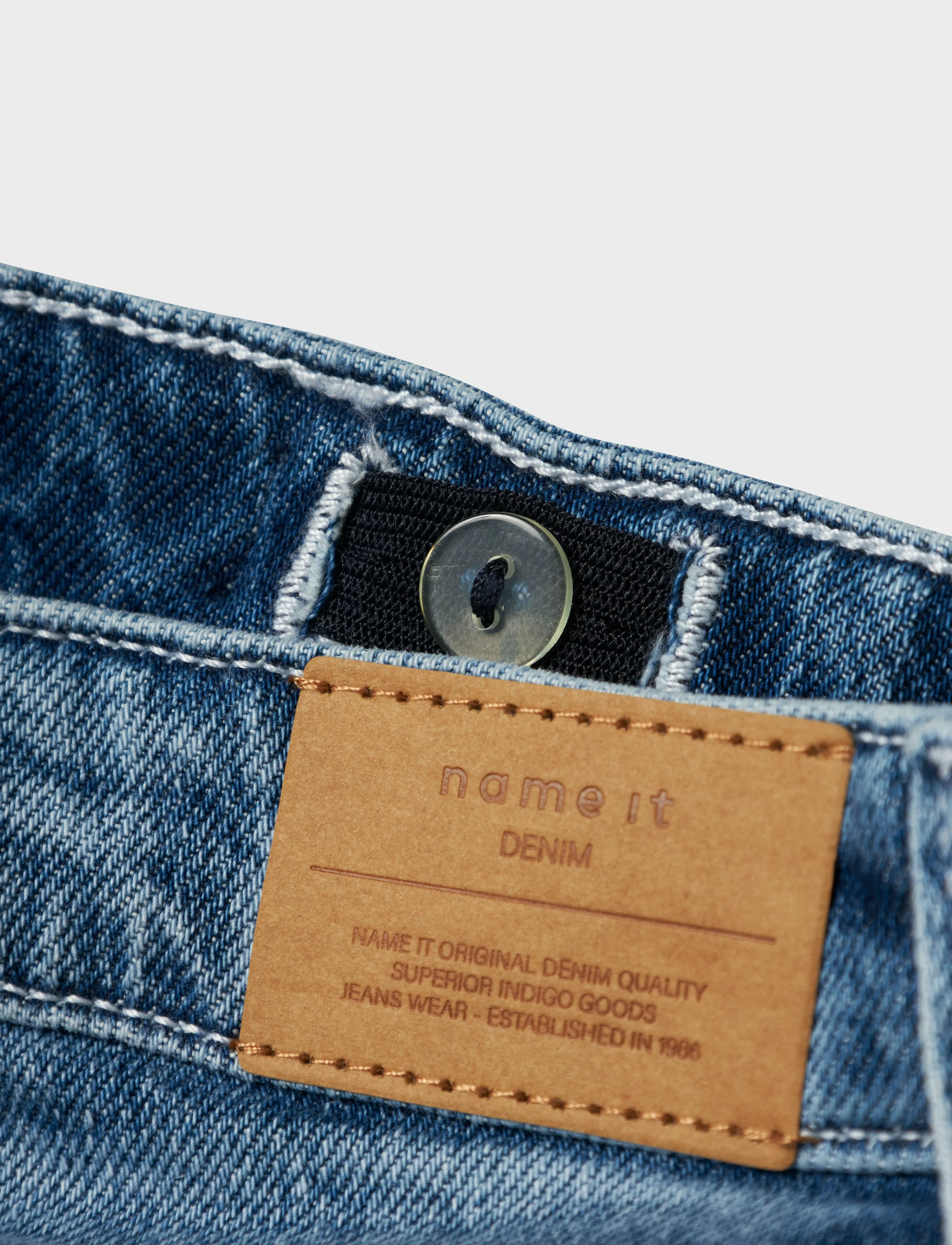 name it - NKFROSE STRAIGHT FOLD JEANS 4224-AZ NOOS - regular jeans - medium blue denim - 3