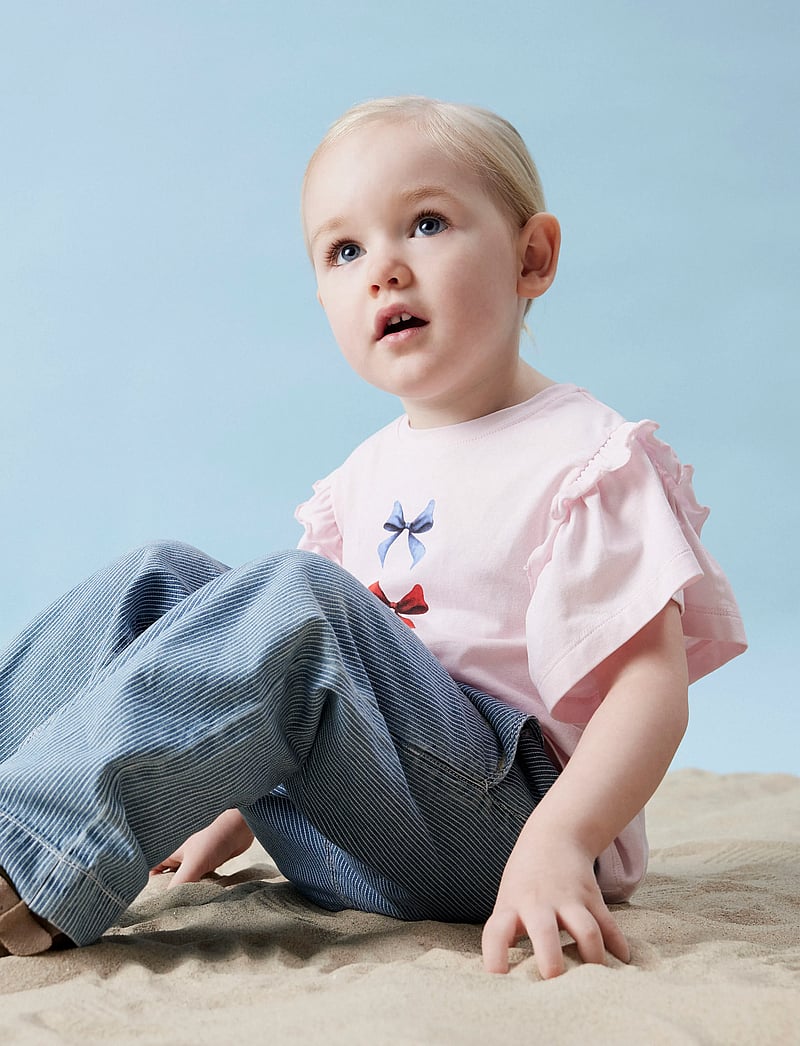 name it - NMFHAVEN SS TOP - kortærmede t-shirts - ballerina - 0