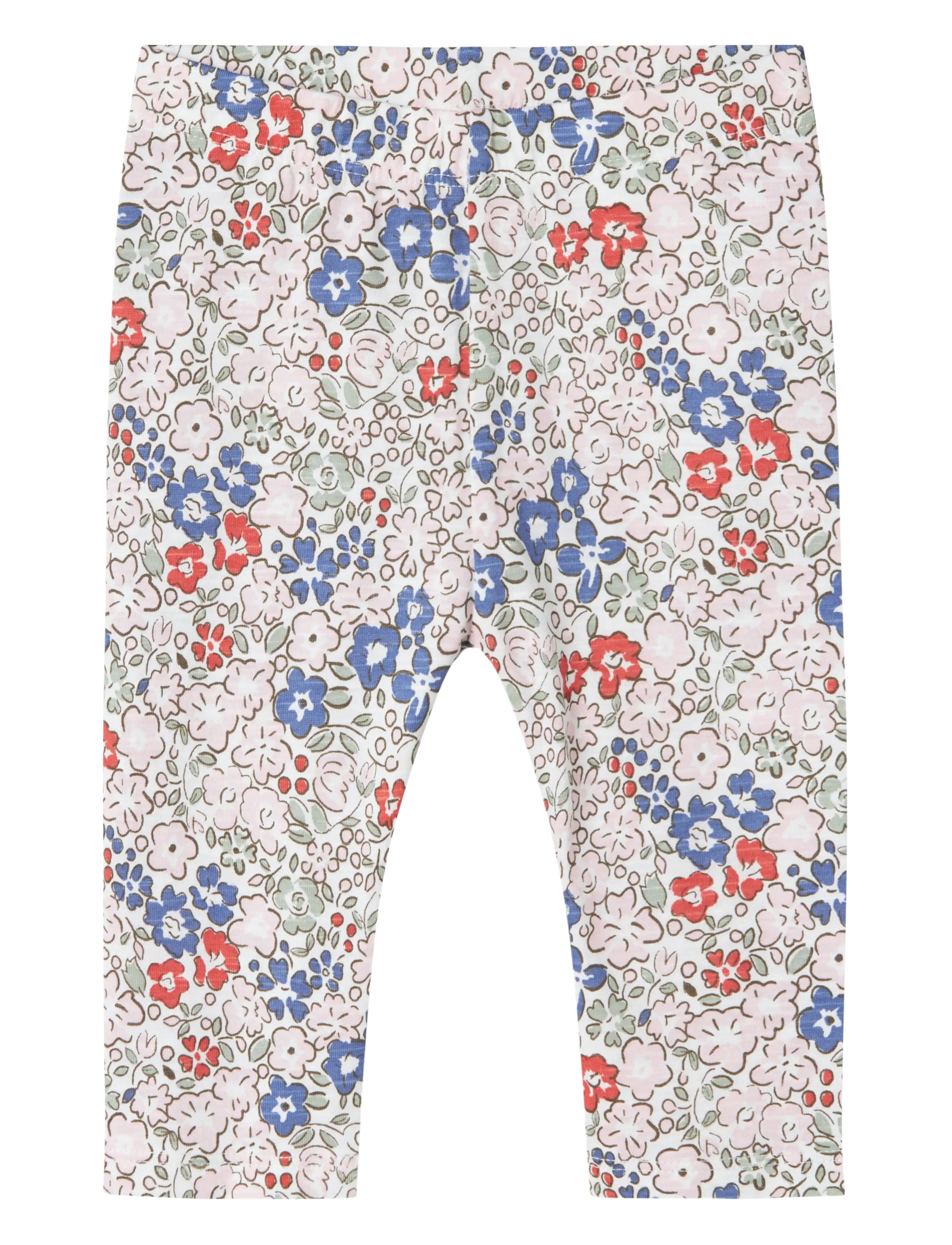name it NMFHAILE CAPRI LEGGING - Leggings - BRIGHT WHITE / pink/rose