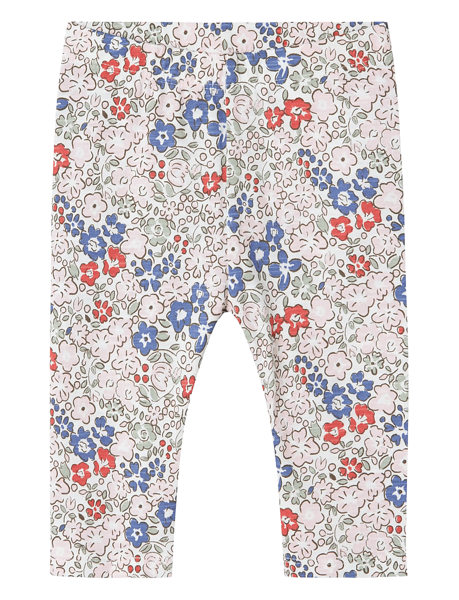 name it - NMFHAILE CAPRI LEGGING - leggings - bright white - 0