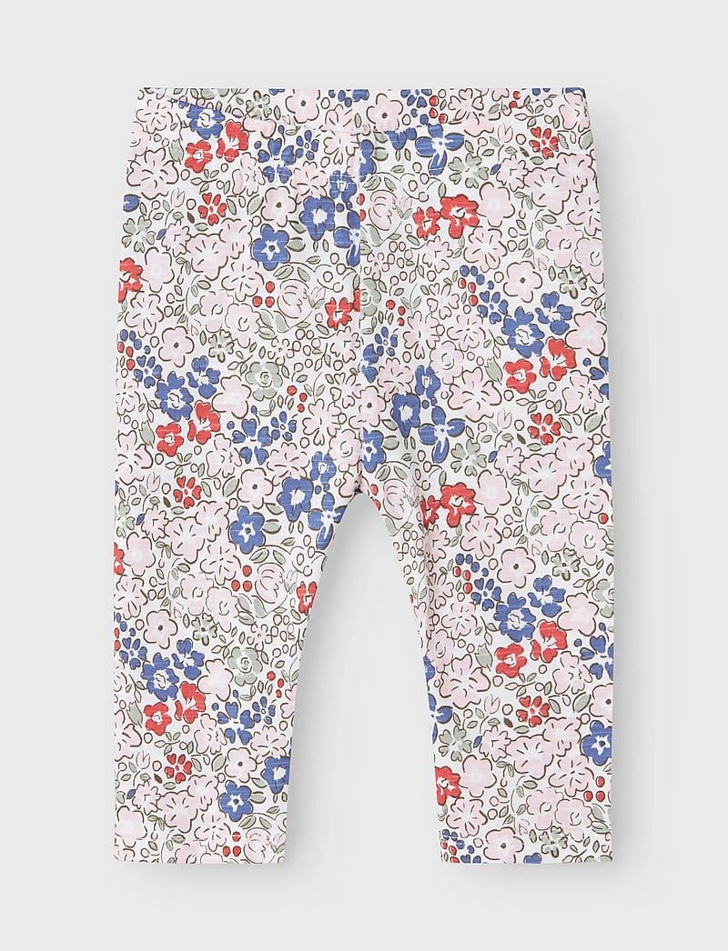 name it - NMFHAILE CAPRI LEGGING - leggings - bright white - 2