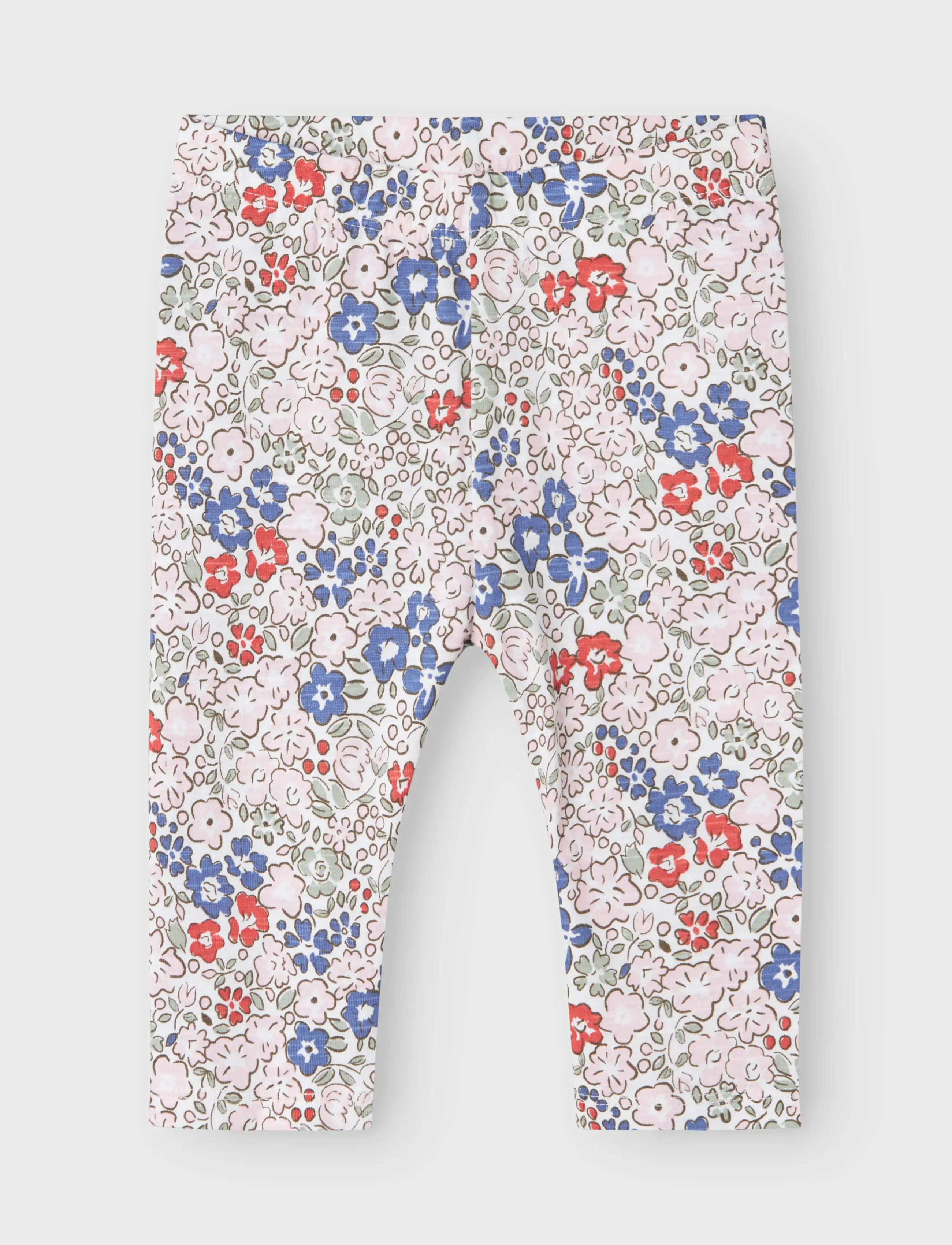 name it - NMFHAILE CAPRI LEGGING - leginsy - bright white - 2