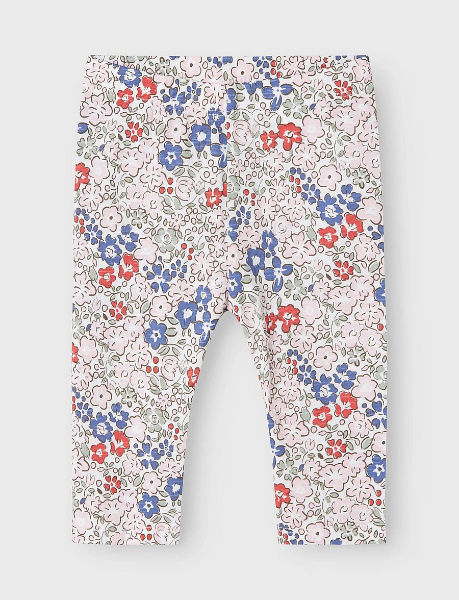 name it - NMFHAILE CAPRI LEGGING - leggings - bright white - 2