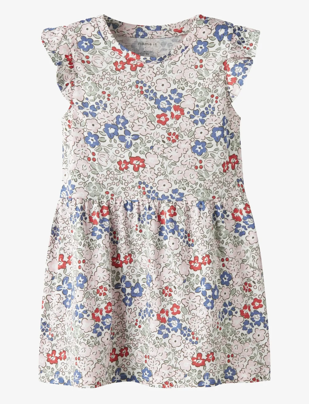 name it - NMFHAILE CAP SL DRESS - Ärmellose babykleider - bright white - 0