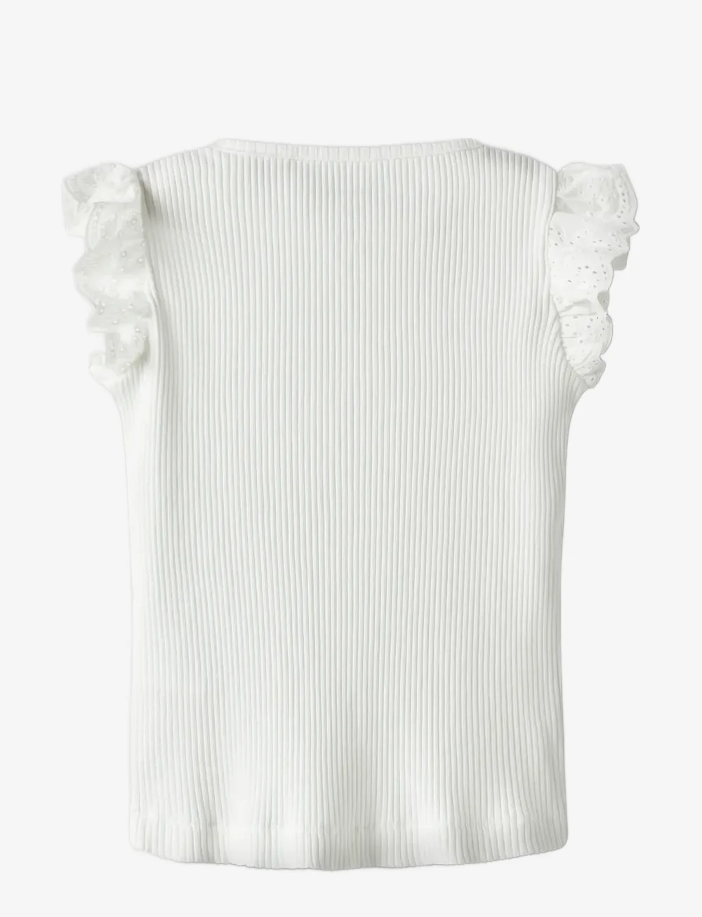 name it - NMFHALINA SS TOP - tanktops - bright white - 1