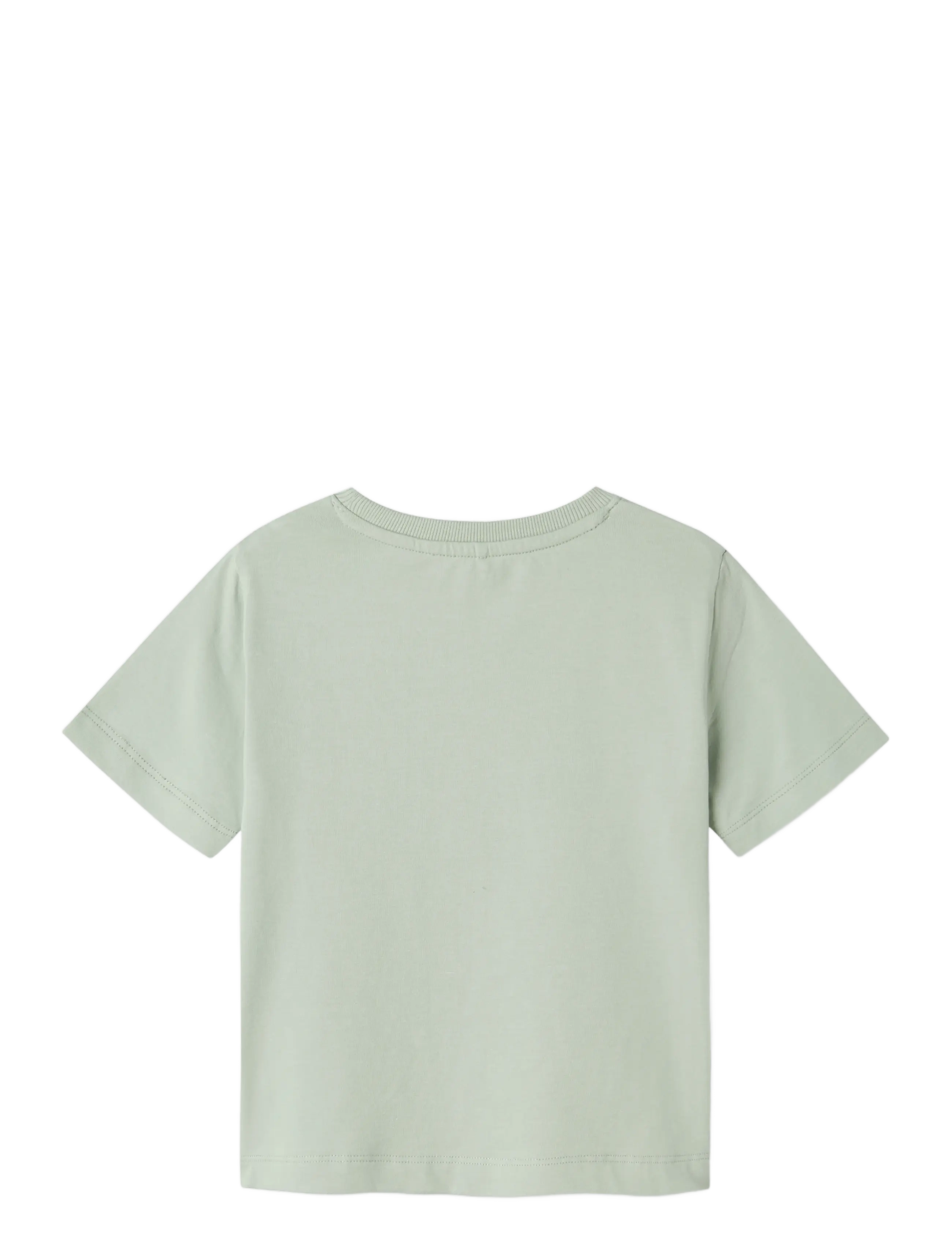 name it - NMMHASSE NREG SS TOP - lühikeste varrukatega t-särgid - aqua gray - 2
