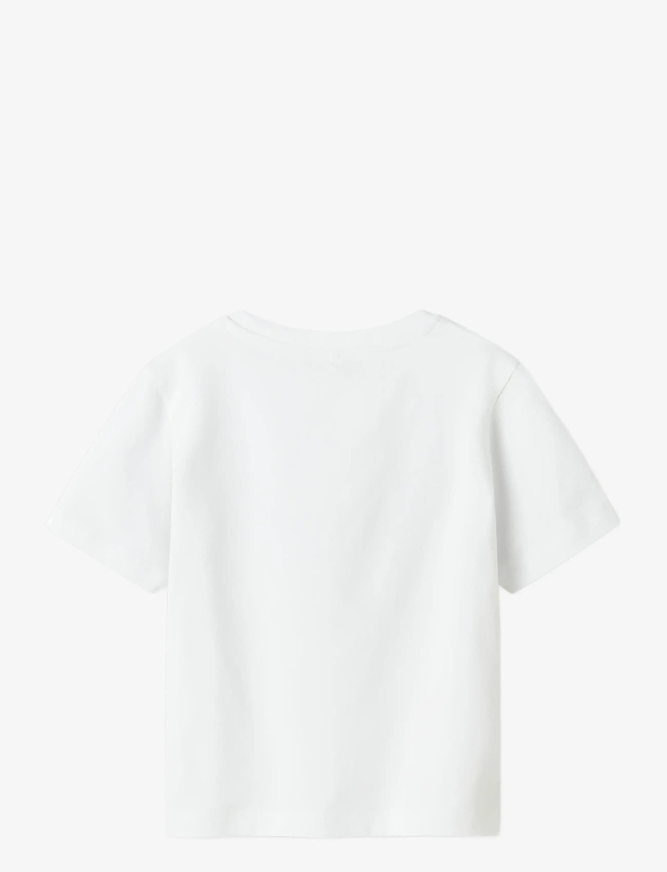 name it - NMMHASSE NREG SS TOP - kortærmede t-shirts - bright white - 1