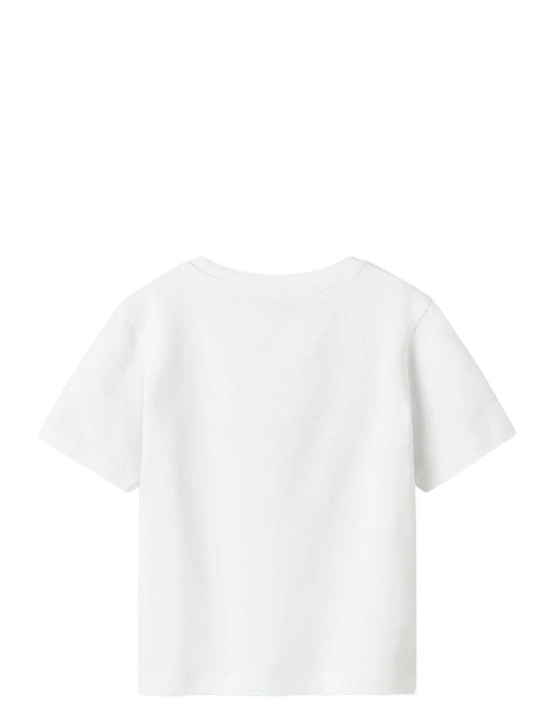 name it - NMMHASSE NREG SS TOP - kortærmede t-shirts - bright white - 1