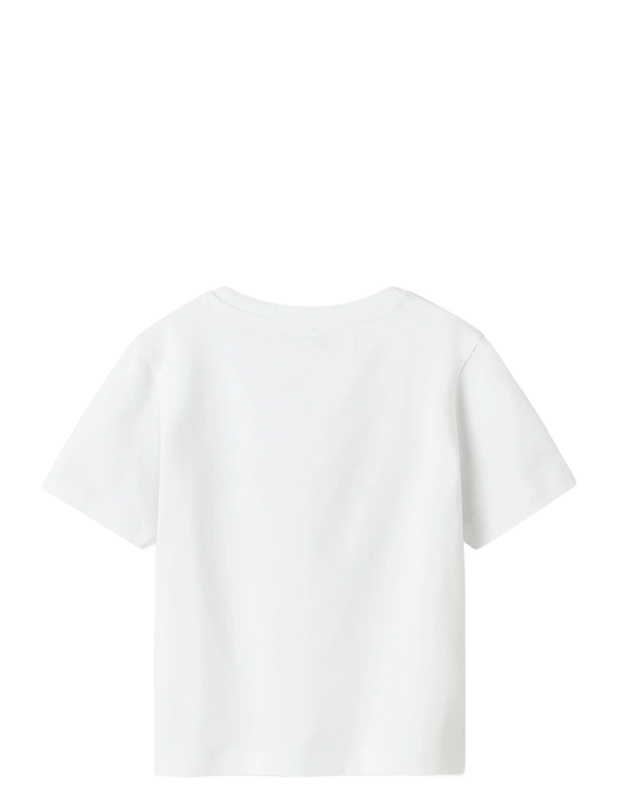 name it - NMMHASSE NREG SS TOP - kurzärmelige - bright white - 1