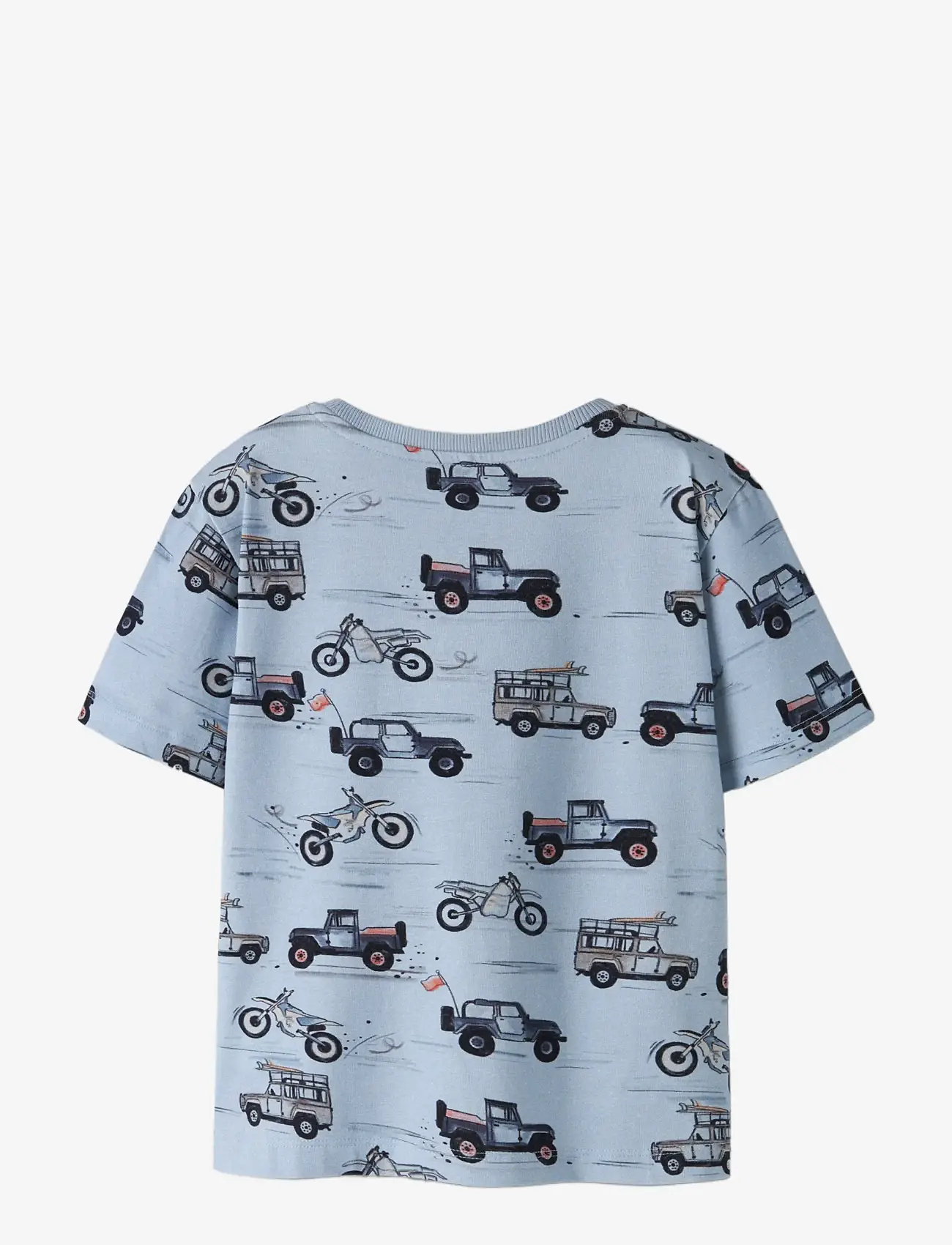 name it - NMMHELSA NREG SS TOP - kurzärmelige - blue fog - 1