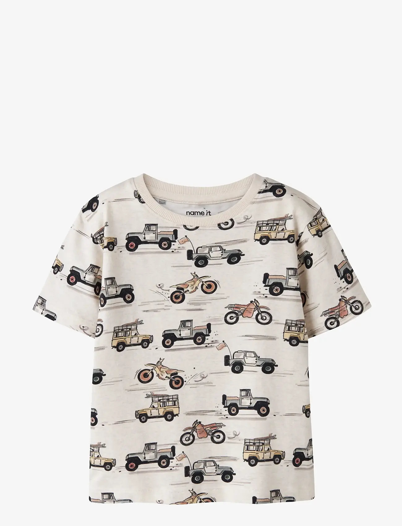 name it - NMMHELSA NREG SS TOP - kurzärmelige - peyote melange - 0