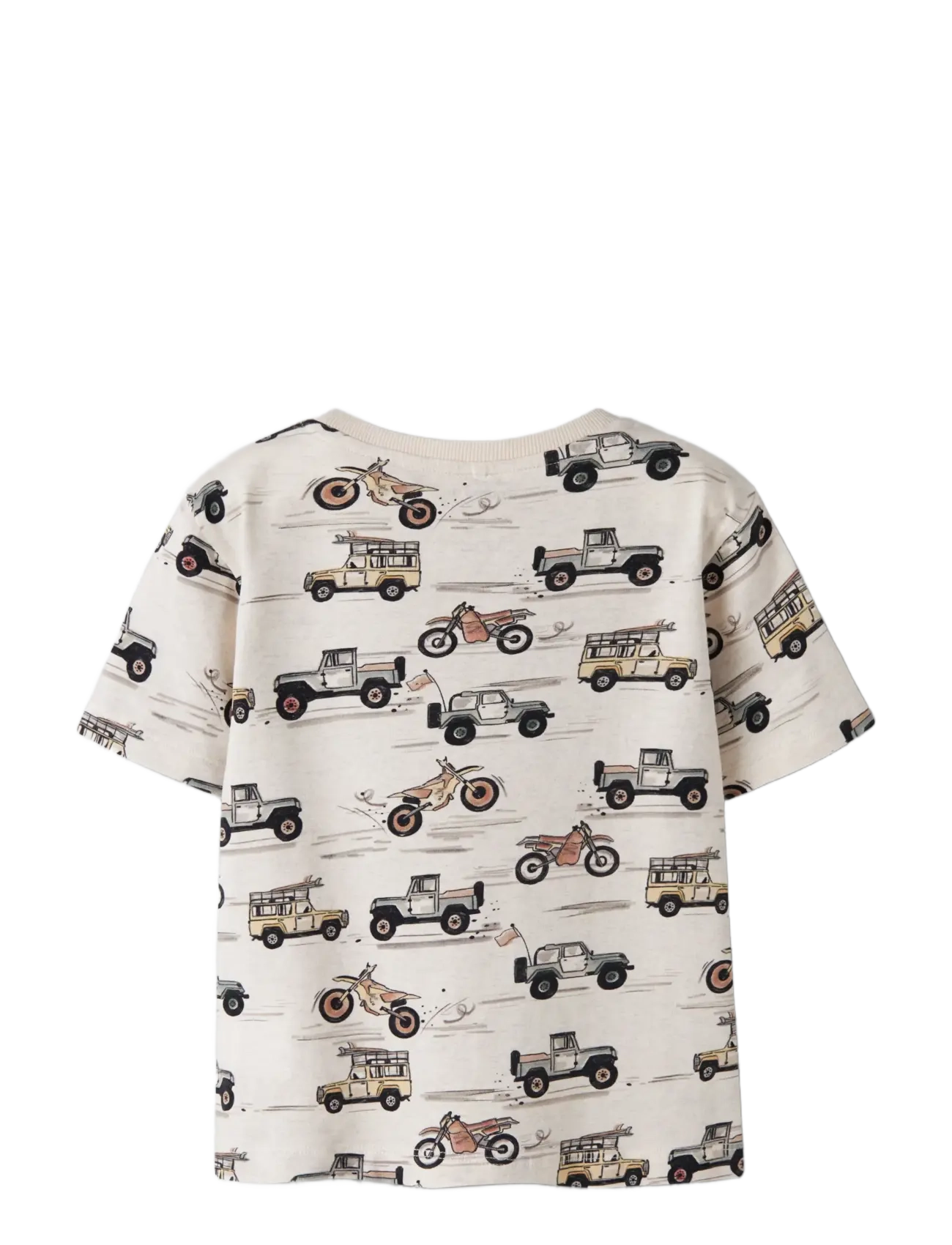 name it - NMMHELSA NREG SS TOP - kortärmade t-shirts - peyote melange - 1