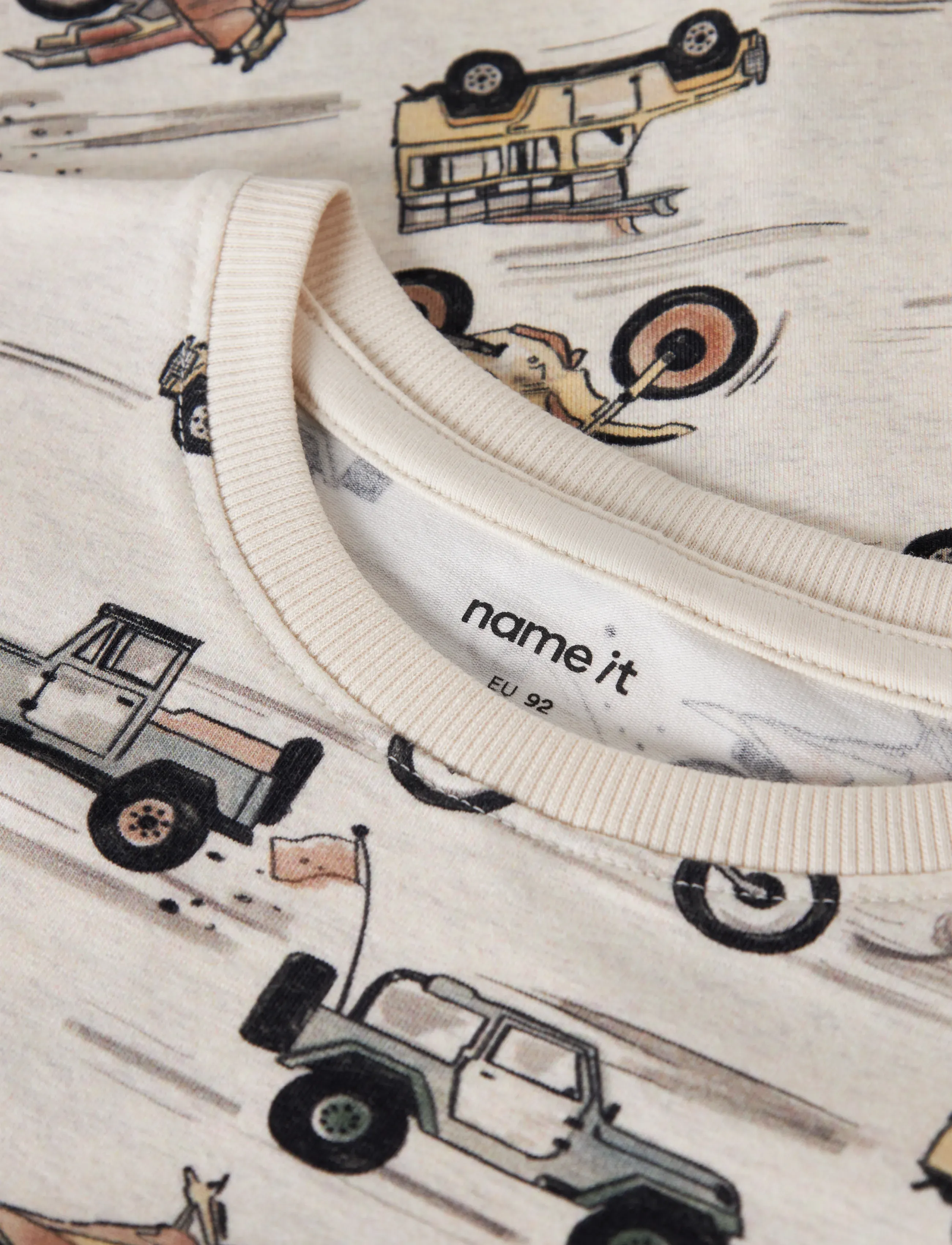 name it - NMMHELSA NREG SS TOP - kortärmade t-shirts - peyote melange - 2