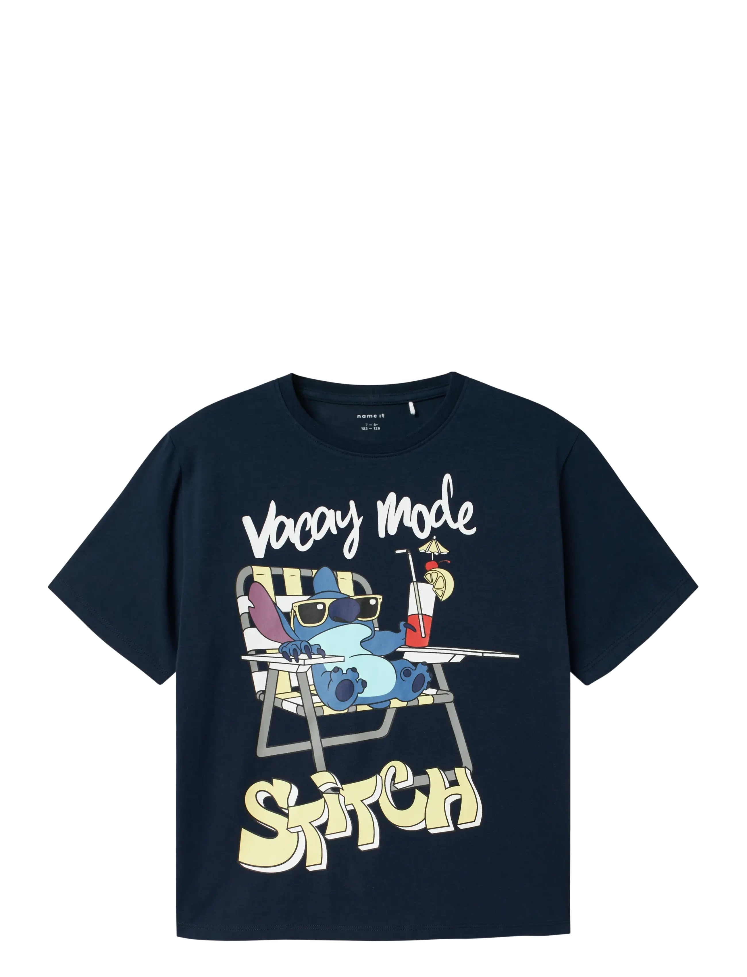 name it - NKMABBU STITCH NREG SS TOP WDI - navy blazer - 1