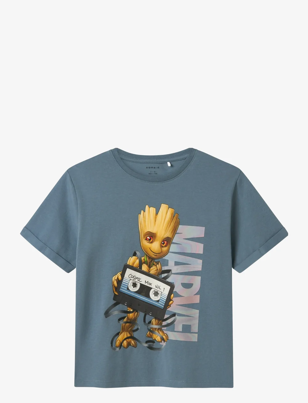 name it - NKMMACRO GOTG NREG SS TOP BOX MAR - short-sleeved t-shirts - blue mirage - 0