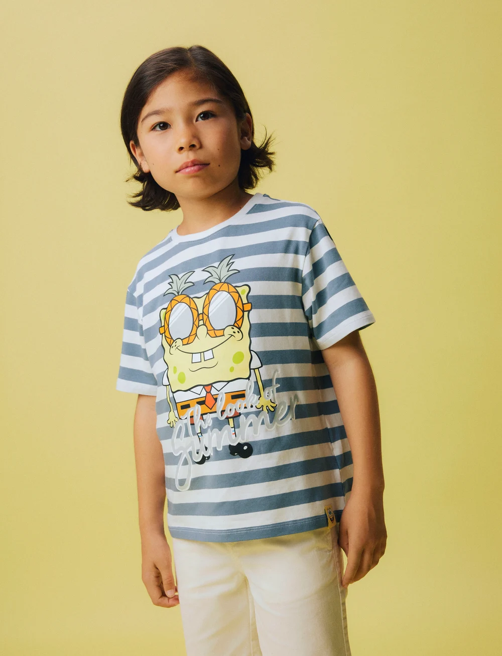 name it - NKMMANSA SPONGSB NREG SS TOP BOX CPLG - kurzärmelige - blue mirage - 2