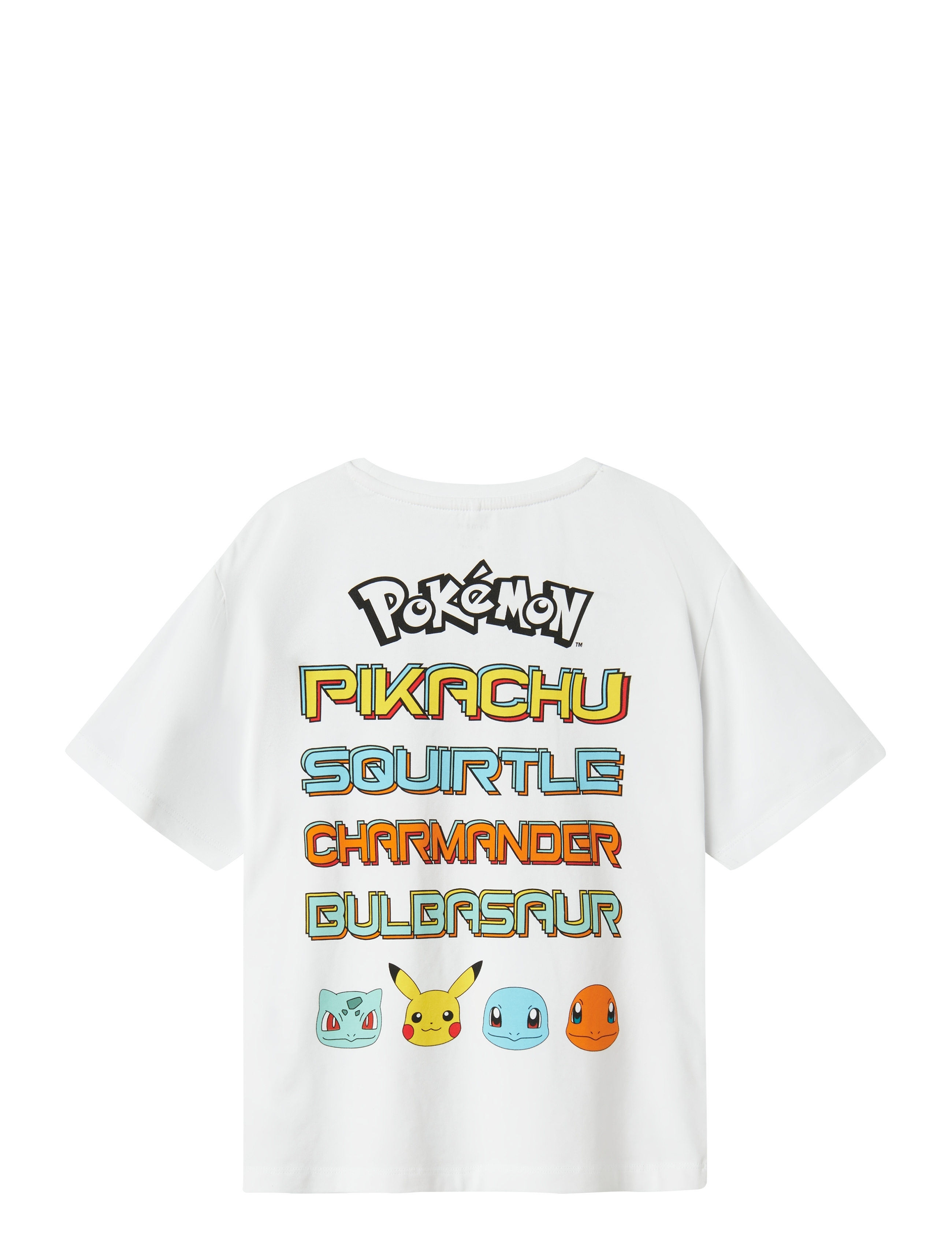name it - NKMMAT POKEMON NREG SS TOP BOX SKY - marškinėliai trumpomis rankovėmis - bright white - 2