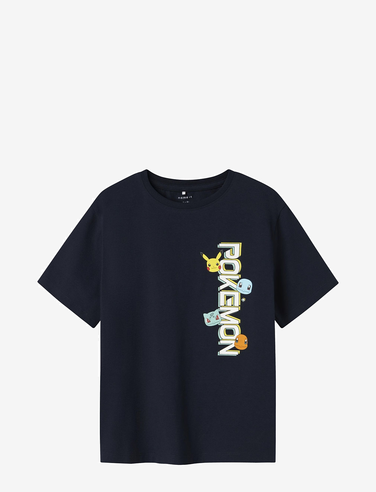 name it - NKMMAT POKEMON NREG SS TOP BOX SKY - t-shirts à manches courtes - navy blazer - 0