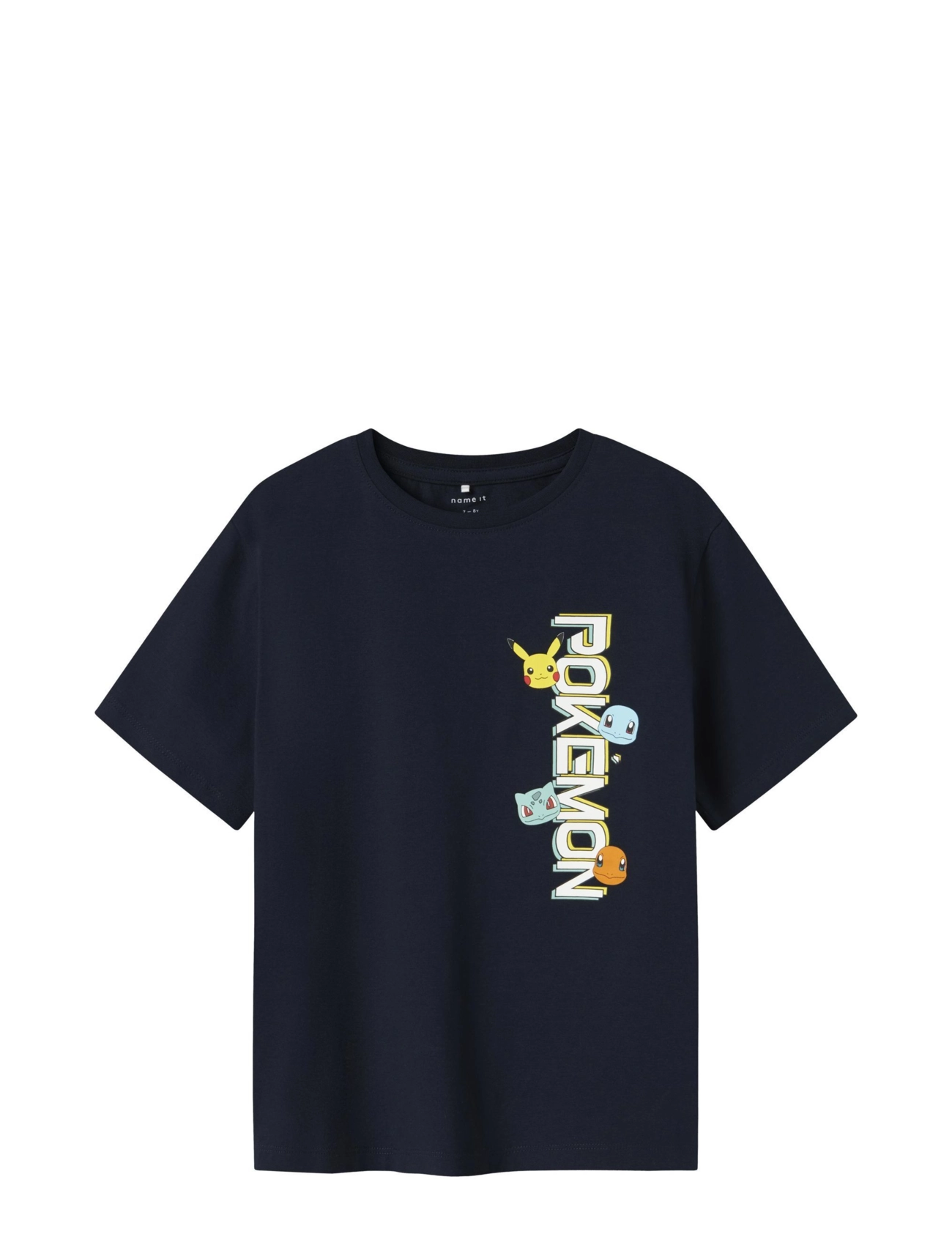 name it - NKMMAT POKEMON NREG SS TOP BOX SKY - kurzärmelige - navy blazer - 0