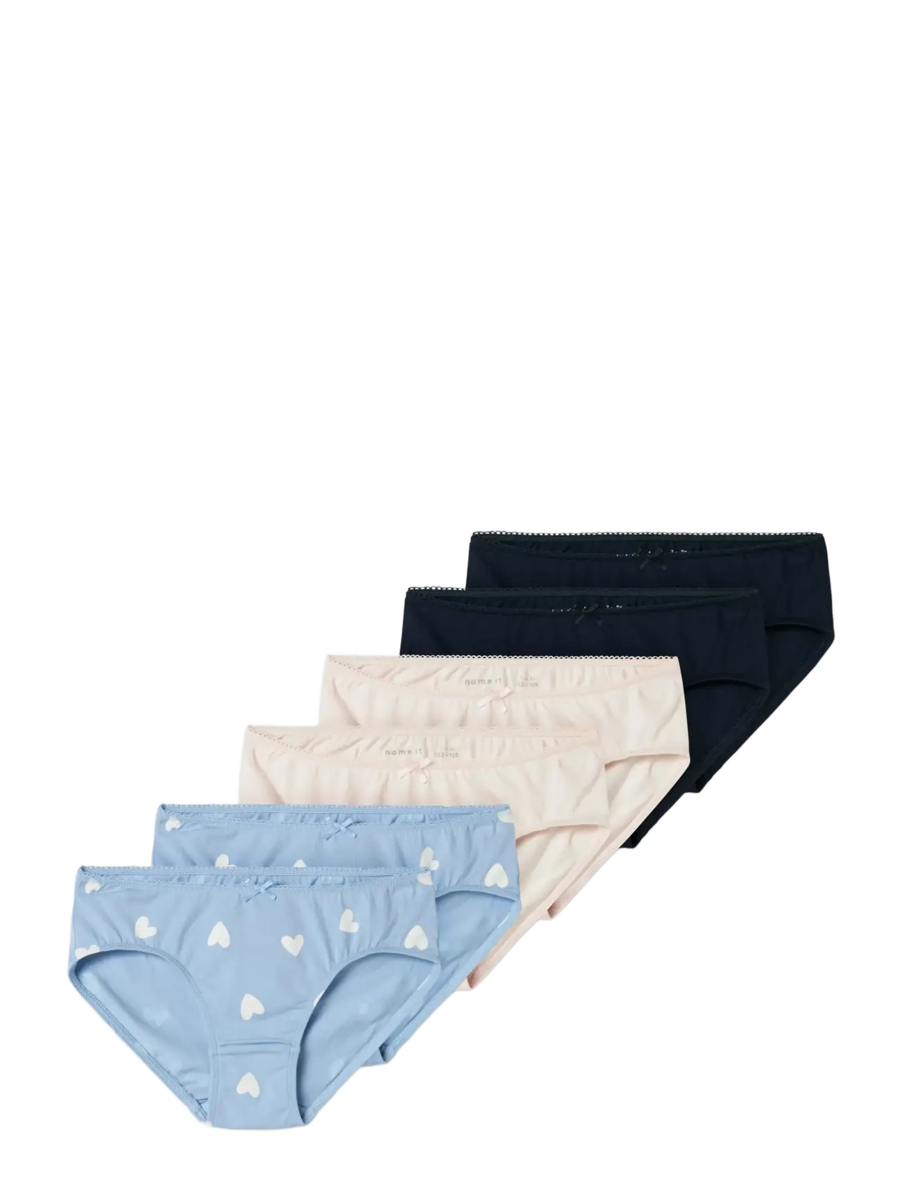 name it NKFBRIEFS 6P HEARTS NOOS - Trosor - SERENITY / blue