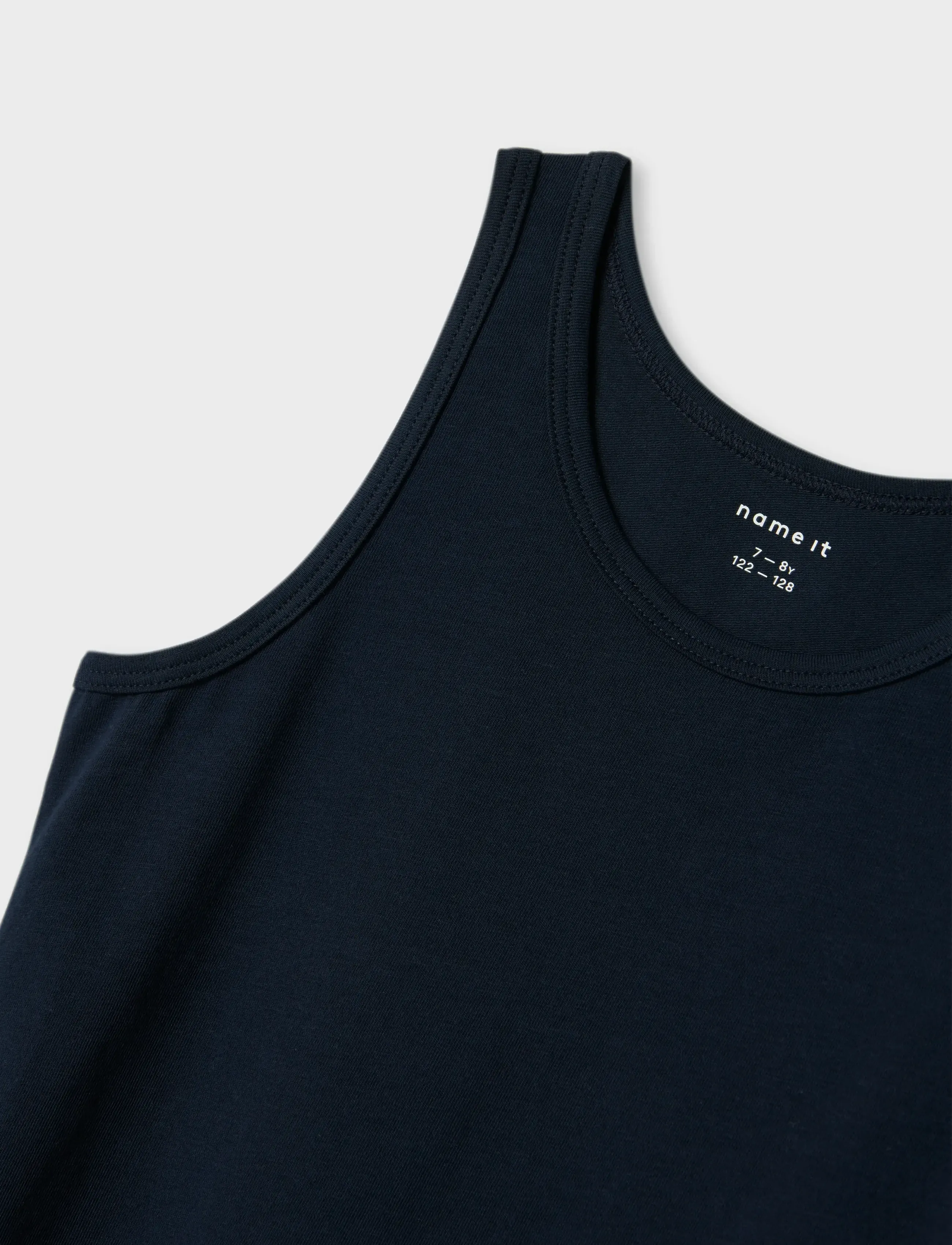 name it - NKFTANK TOP 4P HEARTS  NOOS - linnen - serenity - 4