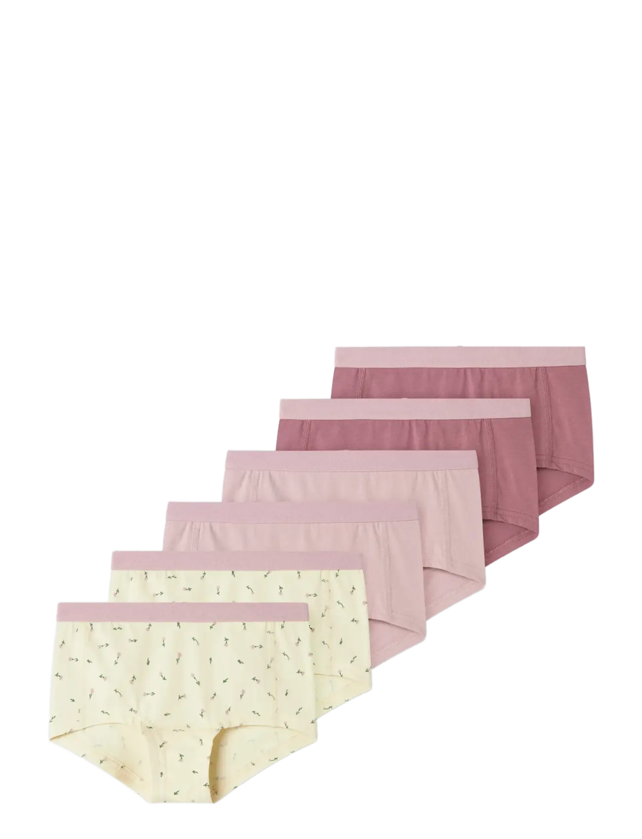 NAME IT Nkfhipster 6P Aop Noos Pink - 122-128 - Kinder