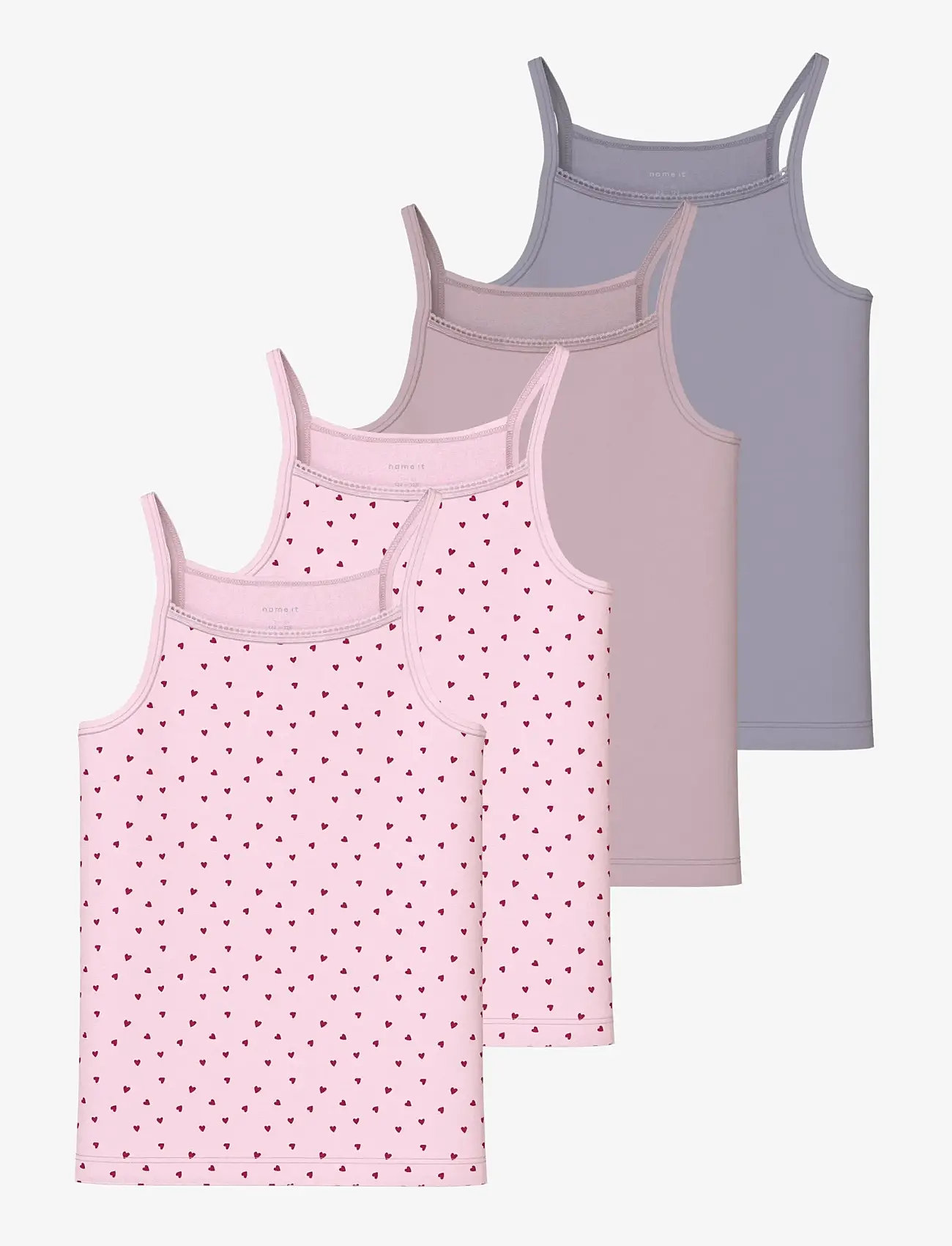 name it - NKFSTRAP TOP 4P AOP NOOS - höstkläder - ballerina - 0