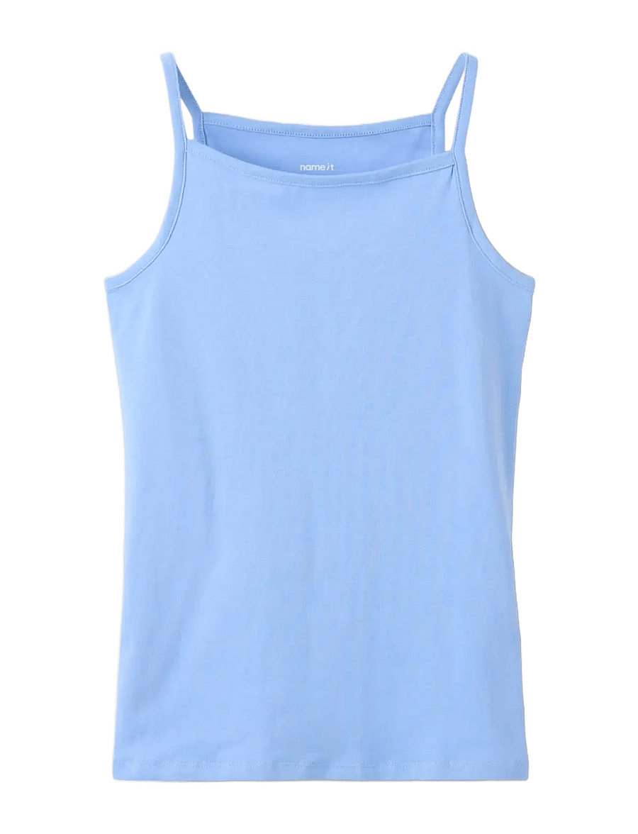 name it - NKFSTRAP TOP 4P AOP NOOS - tanktops - buttercream - 2