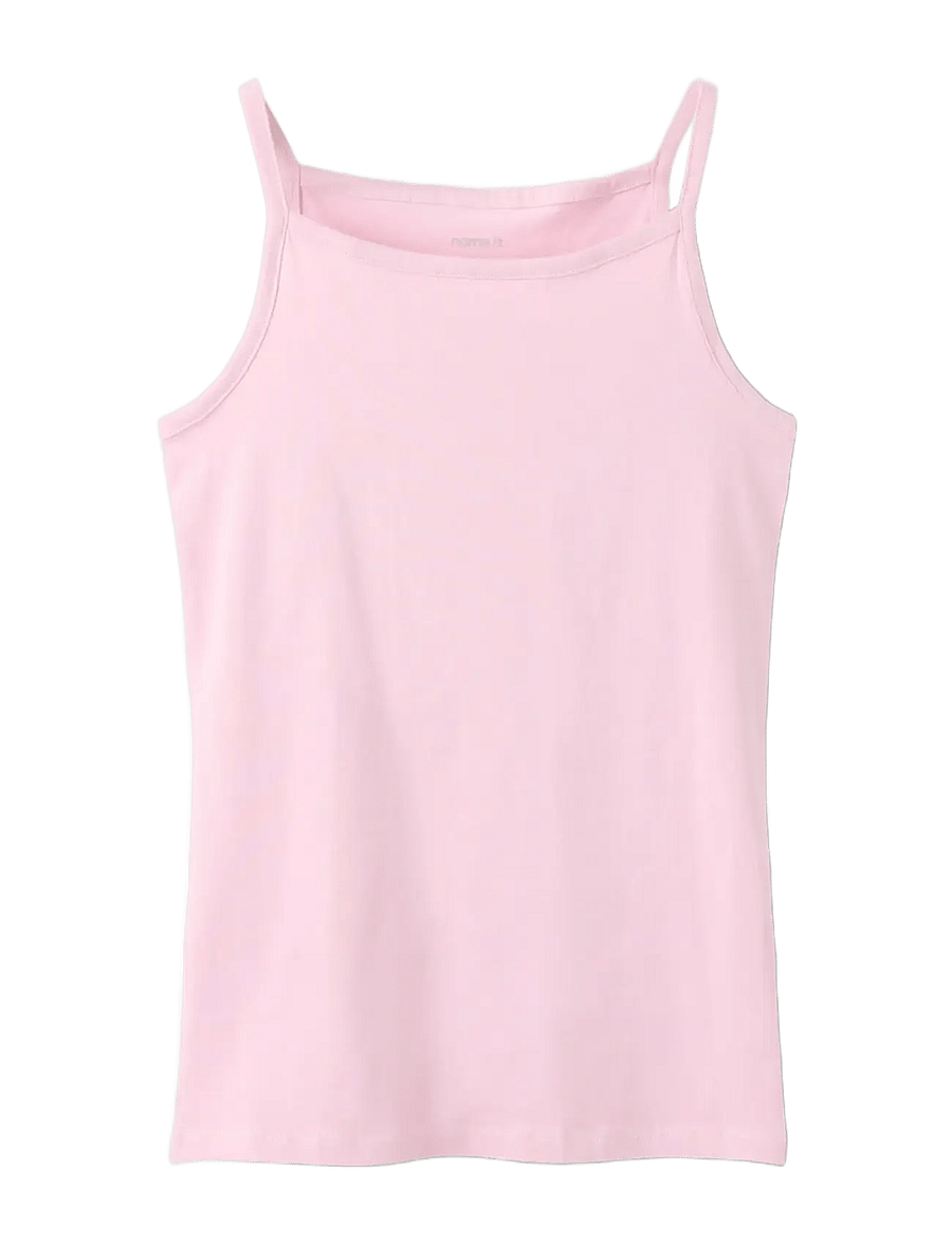 name it - NKFSTRAP TOP 4P AOP NOOS - tanktops - buttercream - 3