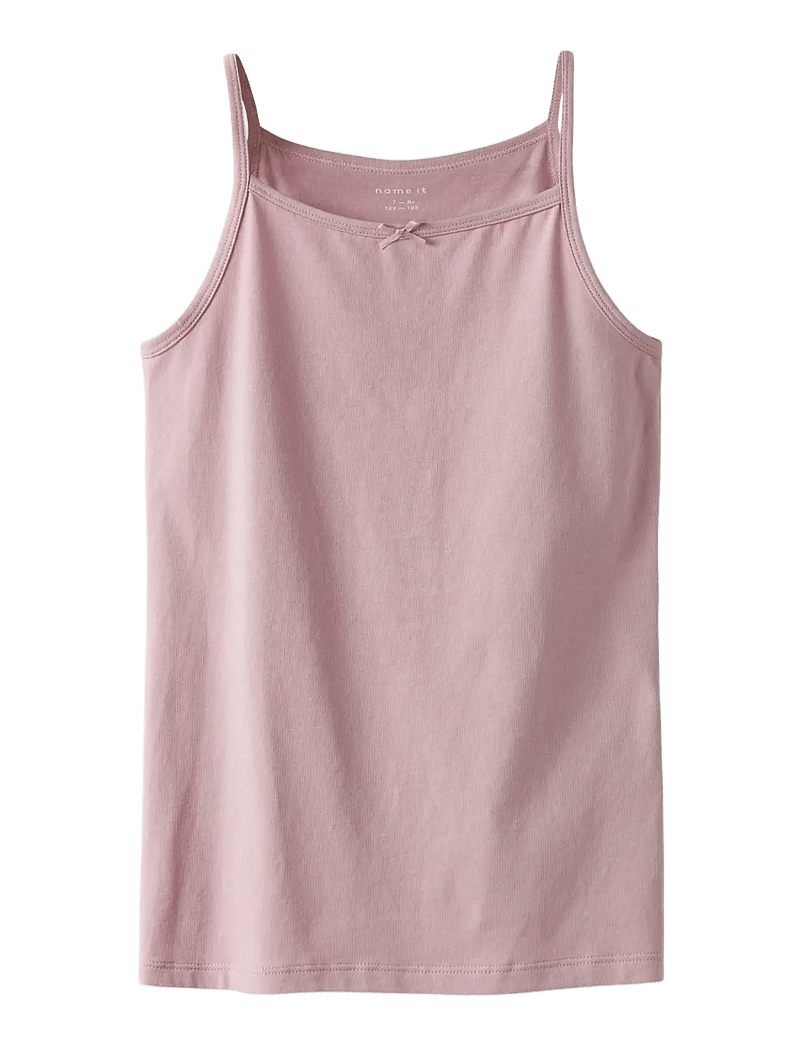 name it - NKFSTRAP TOP 4P AOP NOOS - tanktops - buttercream - 2