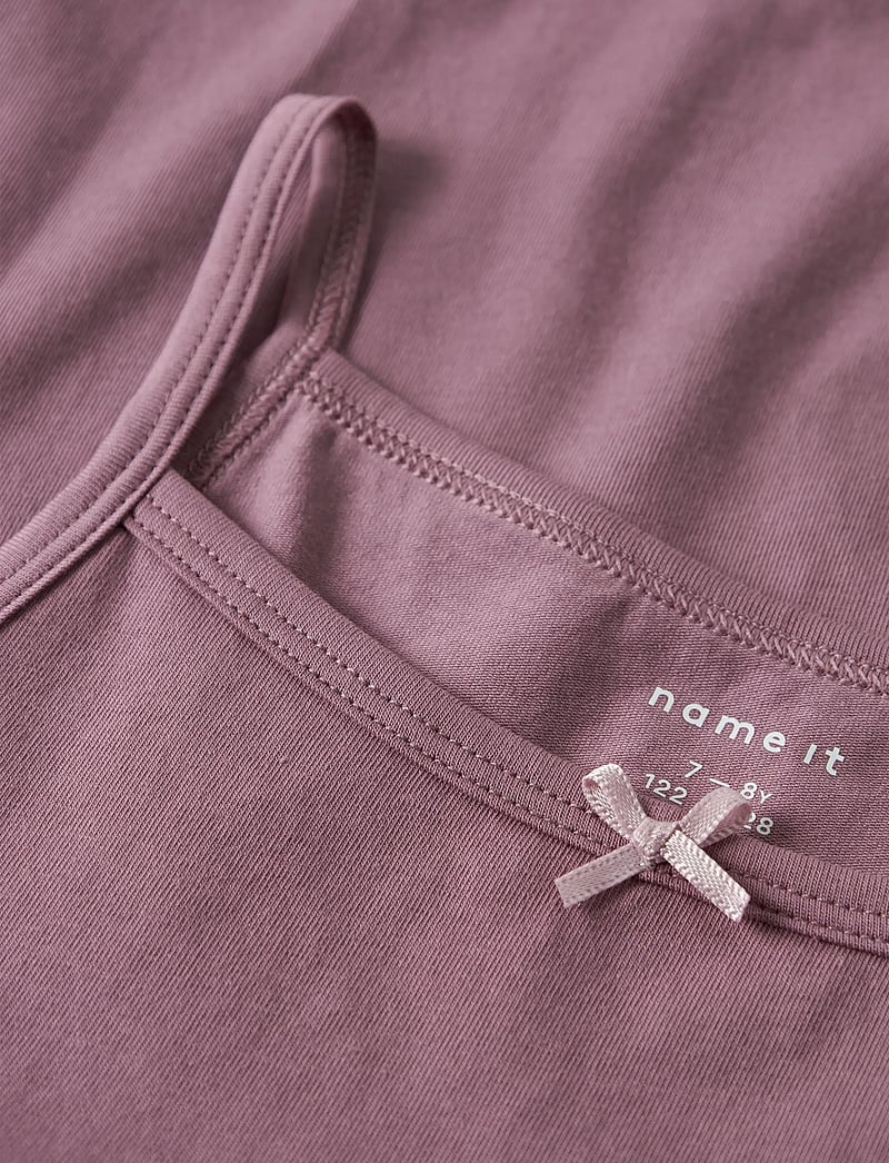 name it - NKFSTRAP TOP 4P AOP NOOS - tanktops - buttercream - 4
