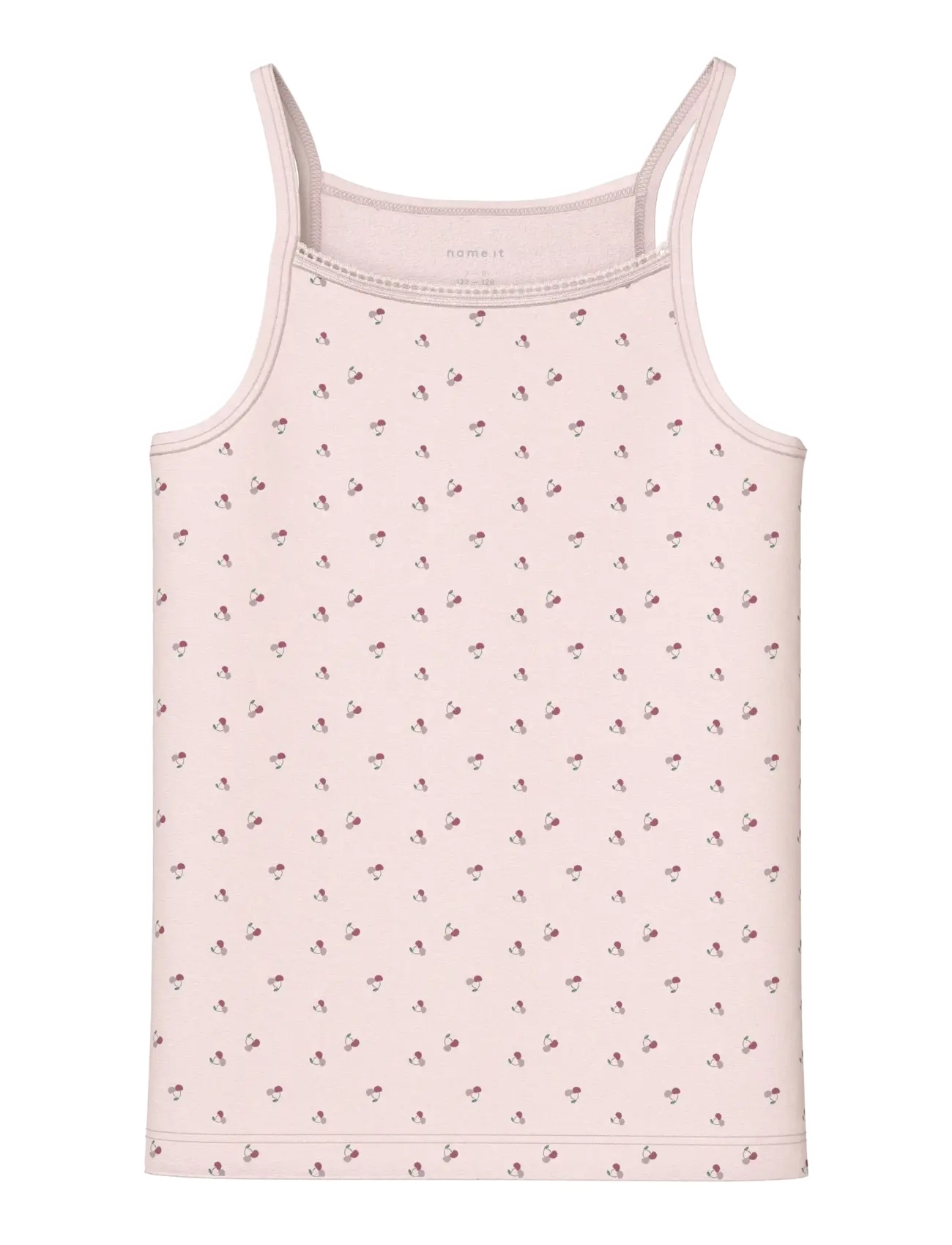name it - NKFSTRAP TOP 4P AOP NOOS - tanktops - mauve morn - 2