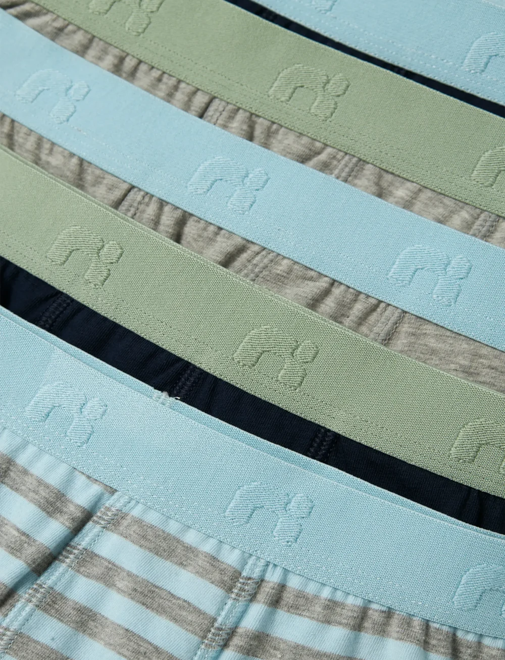 name it - NKMBOXER 5P AOP NOOS - unterhosen - aquamarine - 4