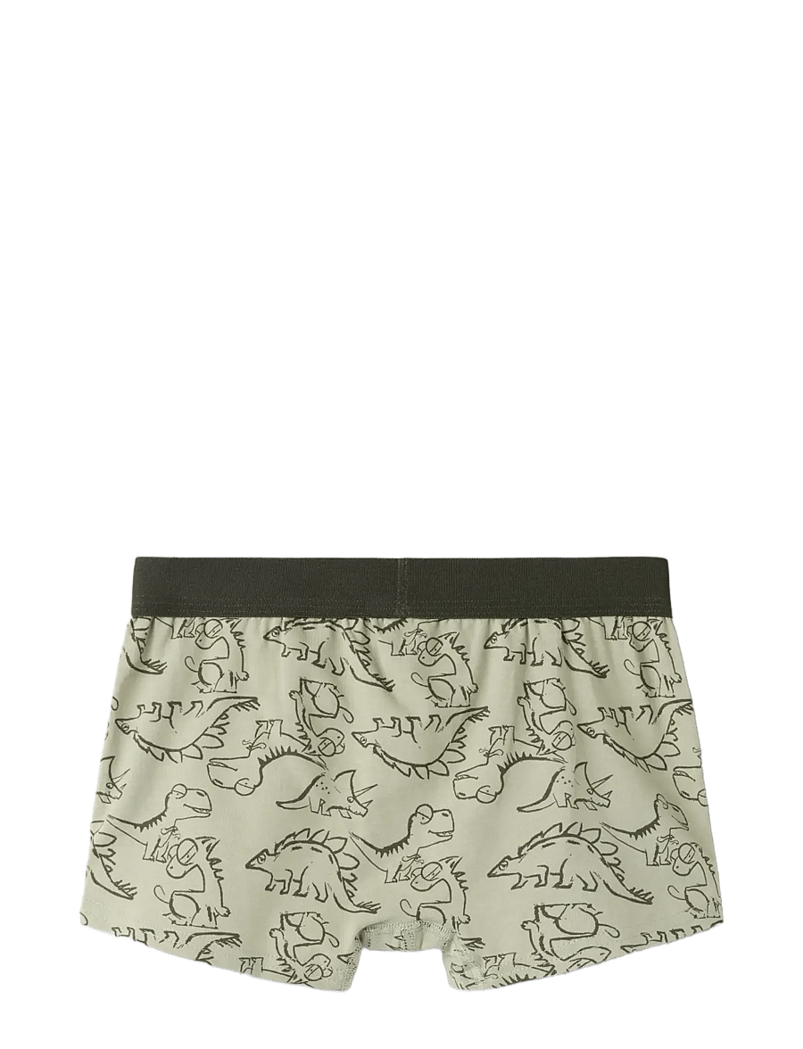 name it - NKMBOXER 5P AOP NOOS - unterhosen - seagrass - 1