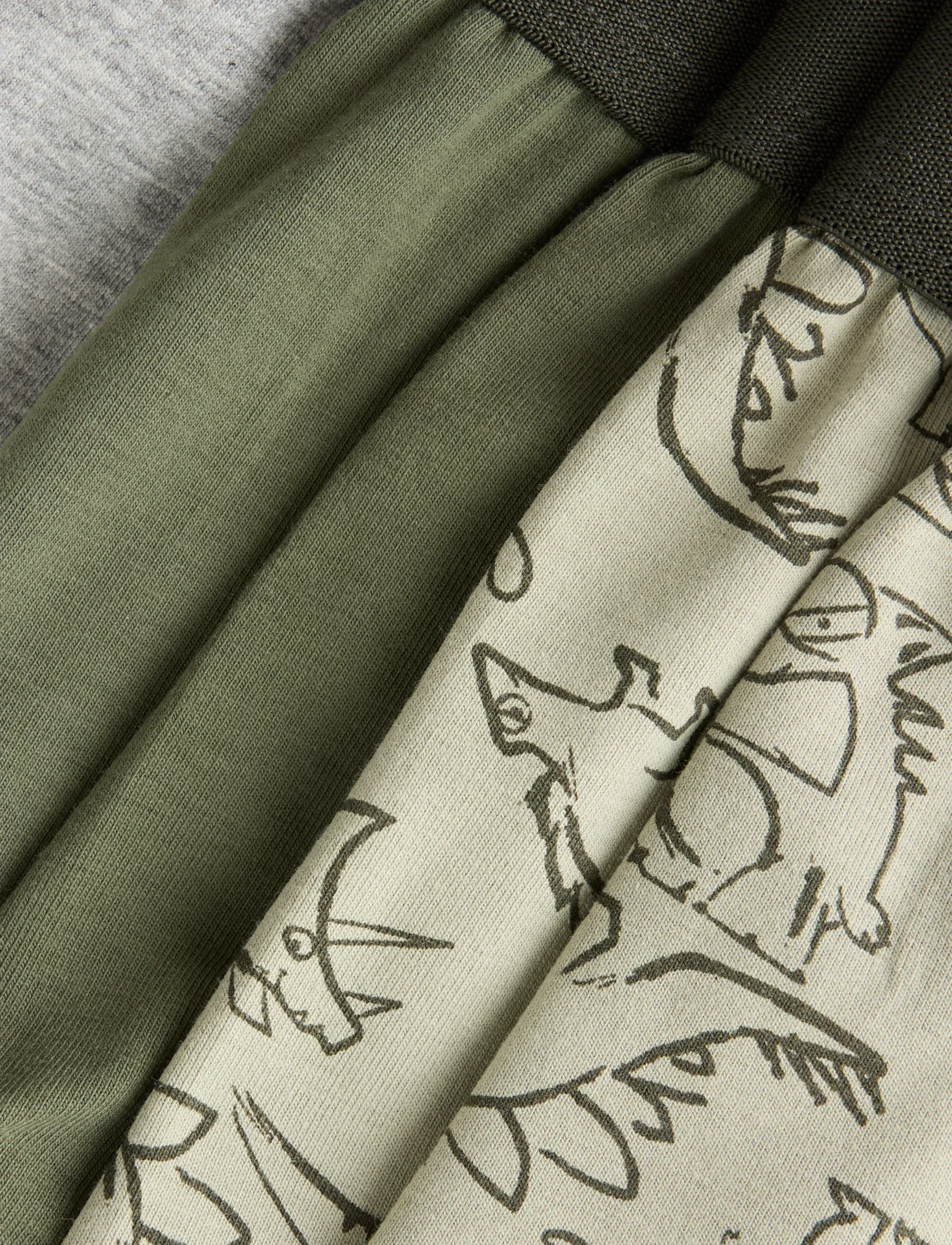 name it - NKMBOXER 5P AOP NOOS - unterhosen - seagrass - 4