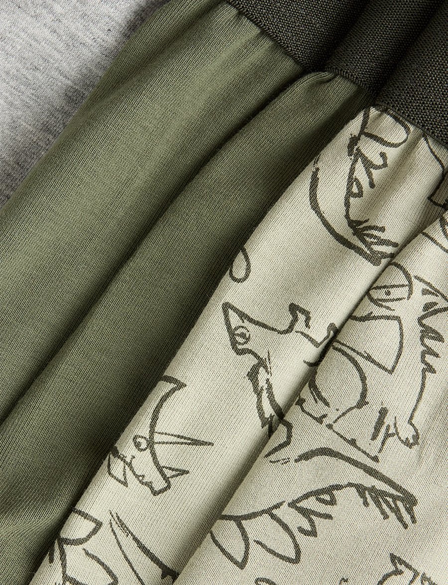 name it - NKMBOXER 5P AOP NOOS - unterhosen - seagrass - 4
