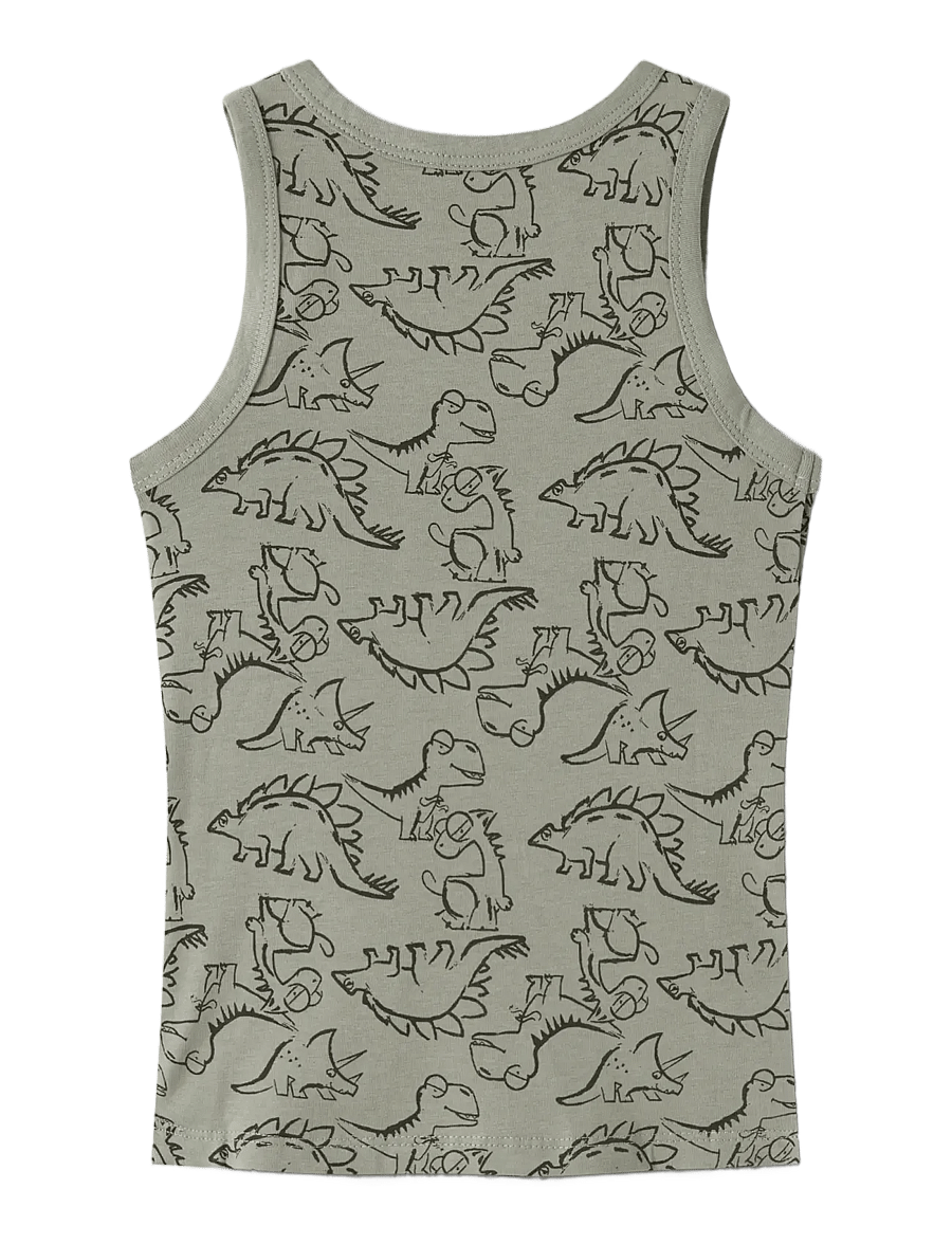 name it - NKMTANK TOP 4P AOP NOOS - tanktops - seagrass - 1