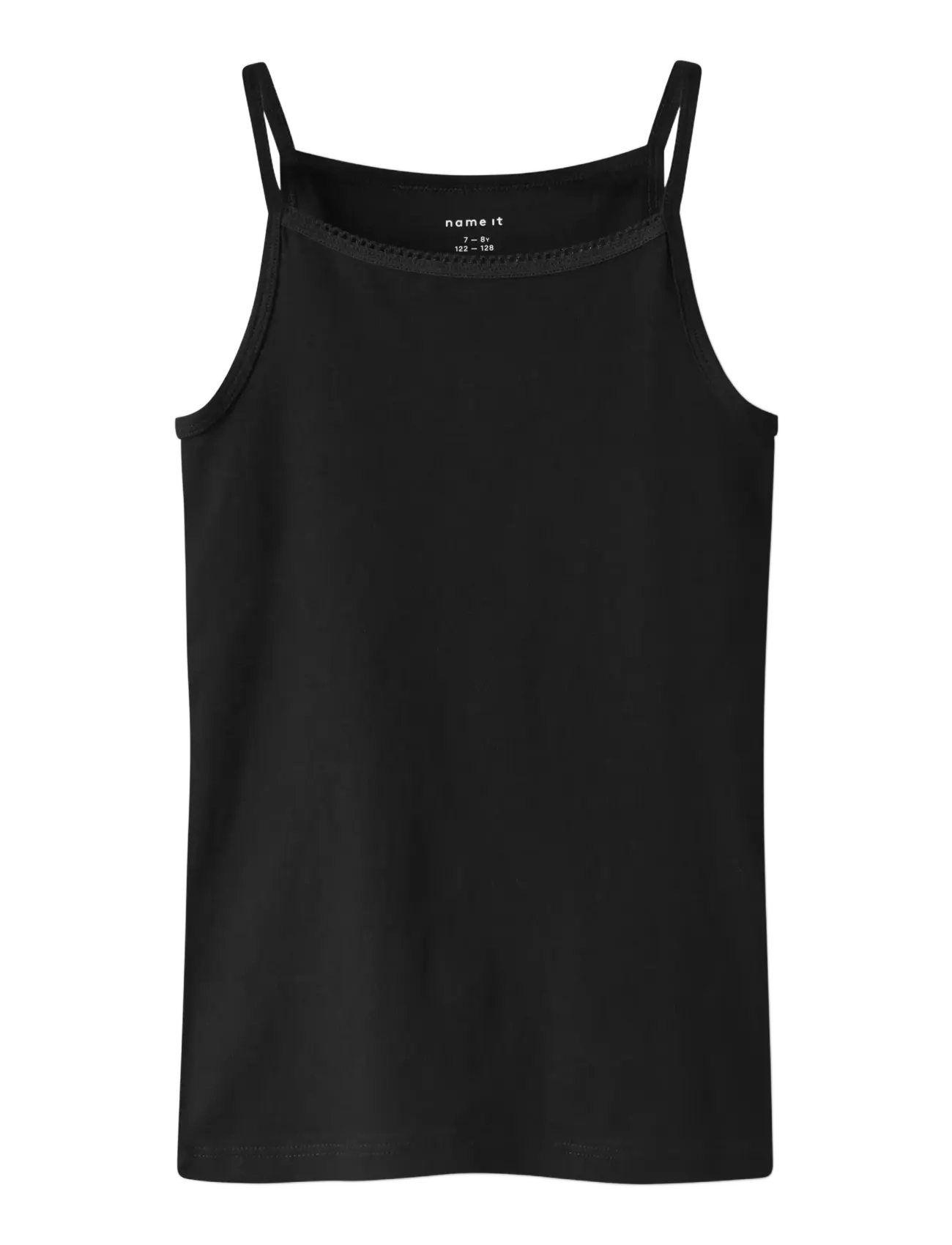name it - NKFSTRAP TOP 4P SOLID NOOS - die niedrigsten preise - black - 1