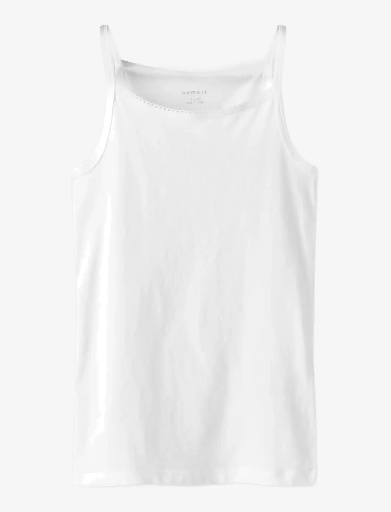 name it - NKFSTRAP TOP 4P SOLID NOOS - efterårstøj - black - 2