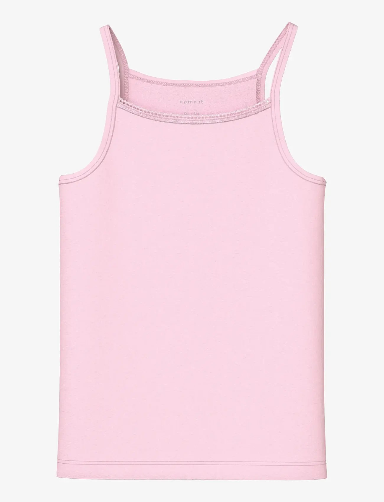 name it - NKFSTRAP TOP 4P SOLID NOOS - herbstliche kleidung - rose wine - 1