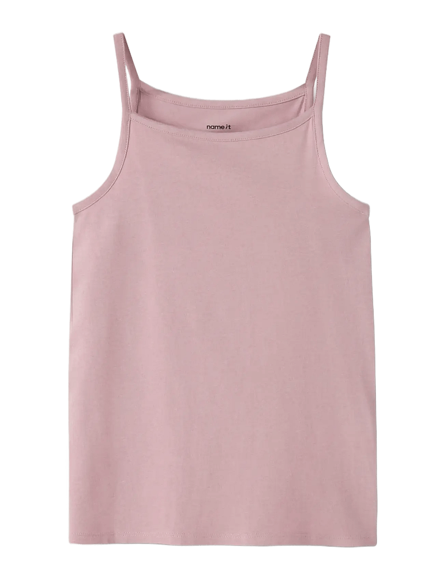name it - NKFSTRAP TOP 4P SOLID NOOS - toppar - rose wine - 3