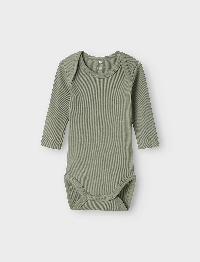 name it - NBNBODY 5P LS SOLID RIB NOOS - multipack bodies - china blue - 3