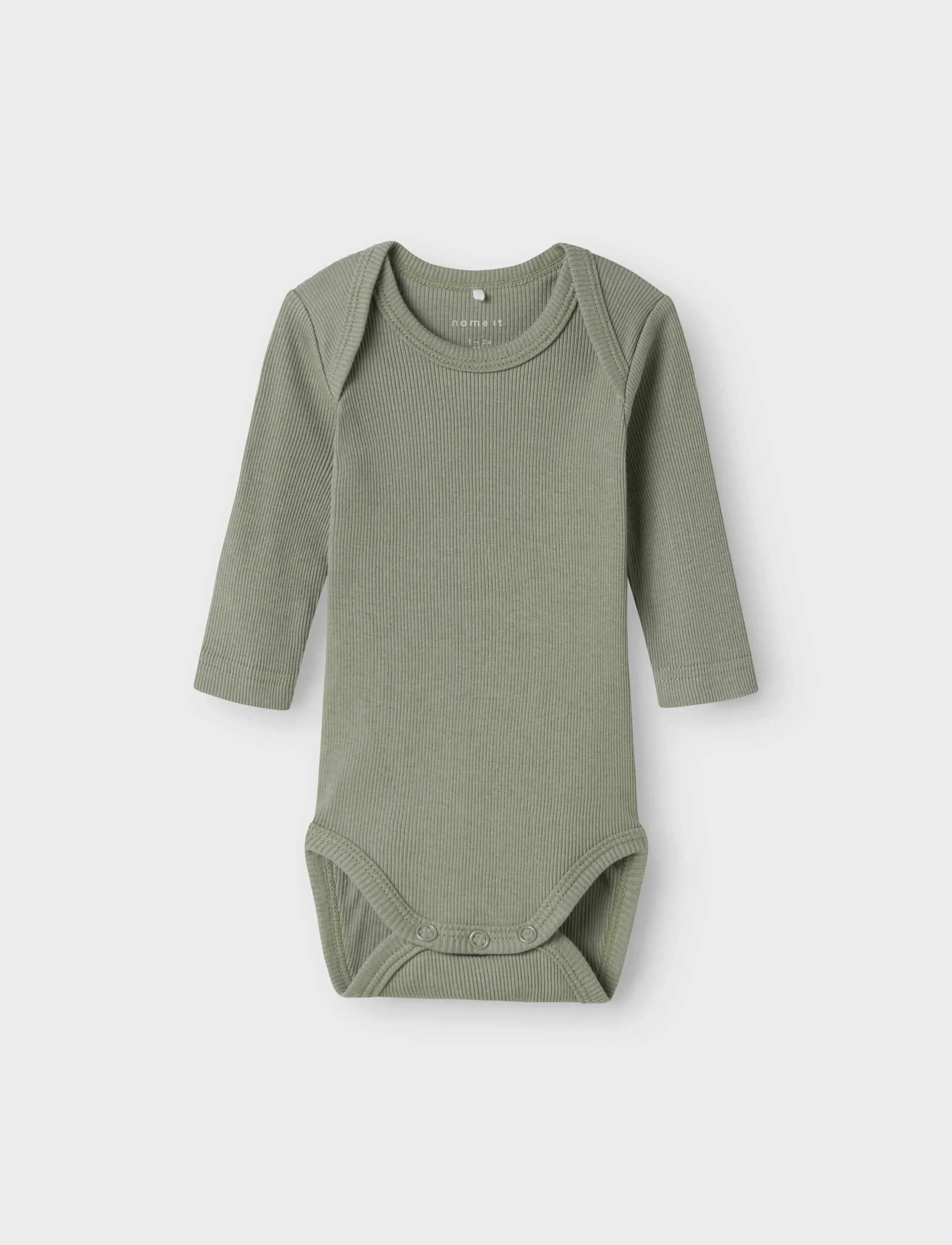 name it - NBNBODY 5P LS SOLID RIB NOOS - multipack bodys - china blue - 3