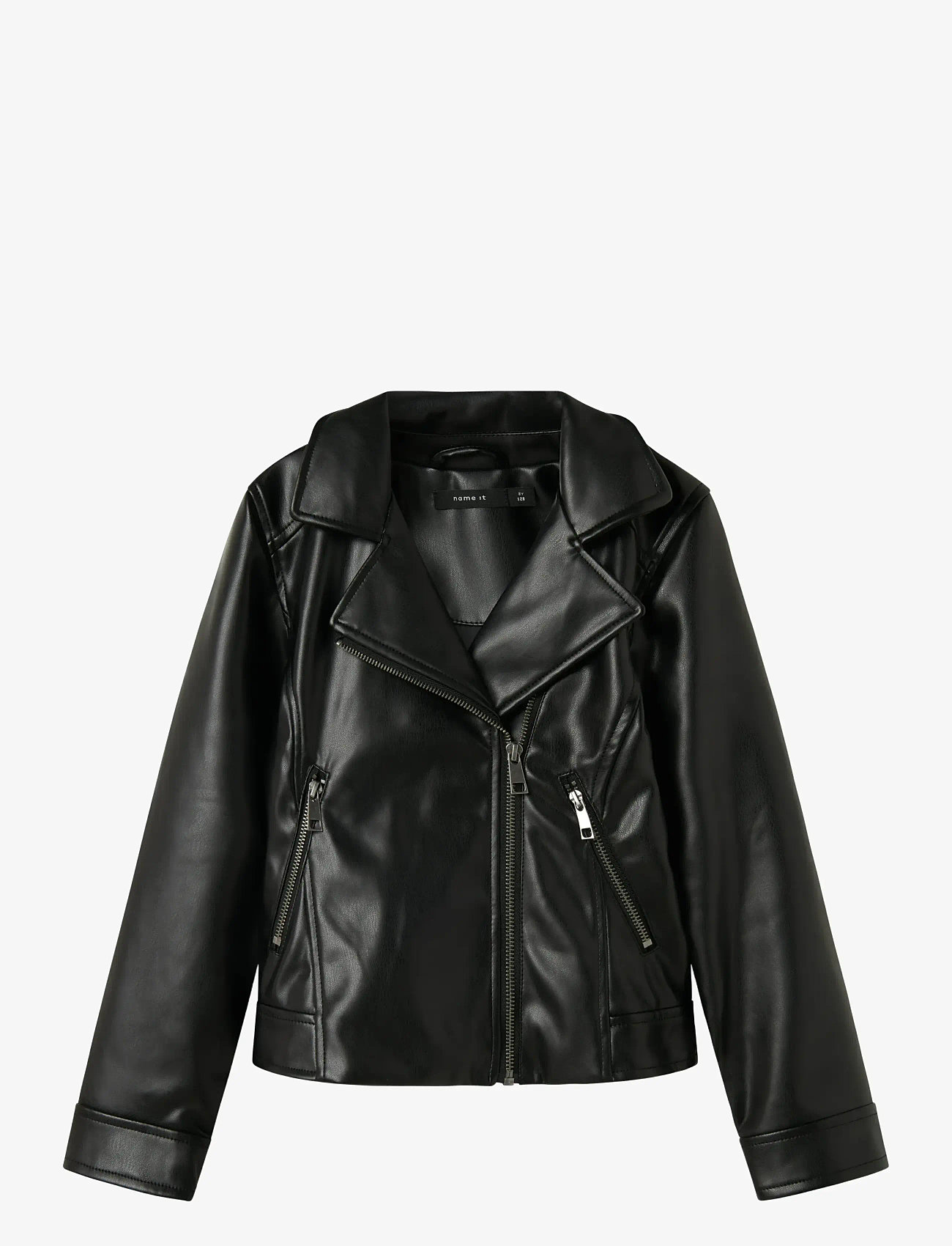 name it - NKFMADINA PU JACKET TB - black - 1