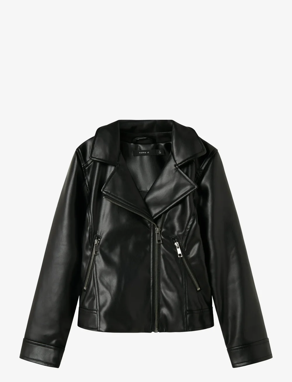 name it - NKFMADINA PU JACKET TB - einkaufen nach alter von - black - 1